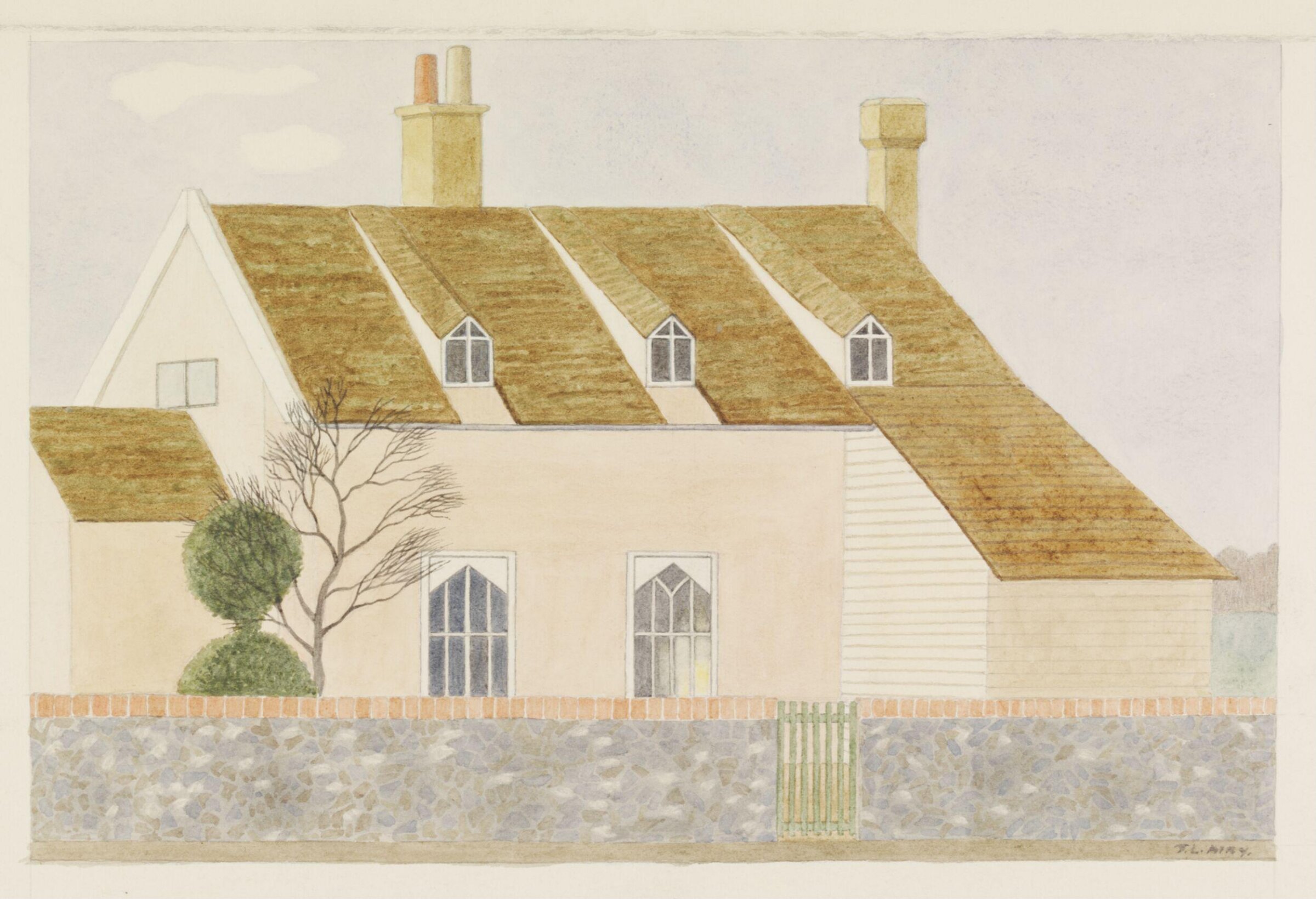 A Cottage at Easton, Jack L. Airy, ca. 1940