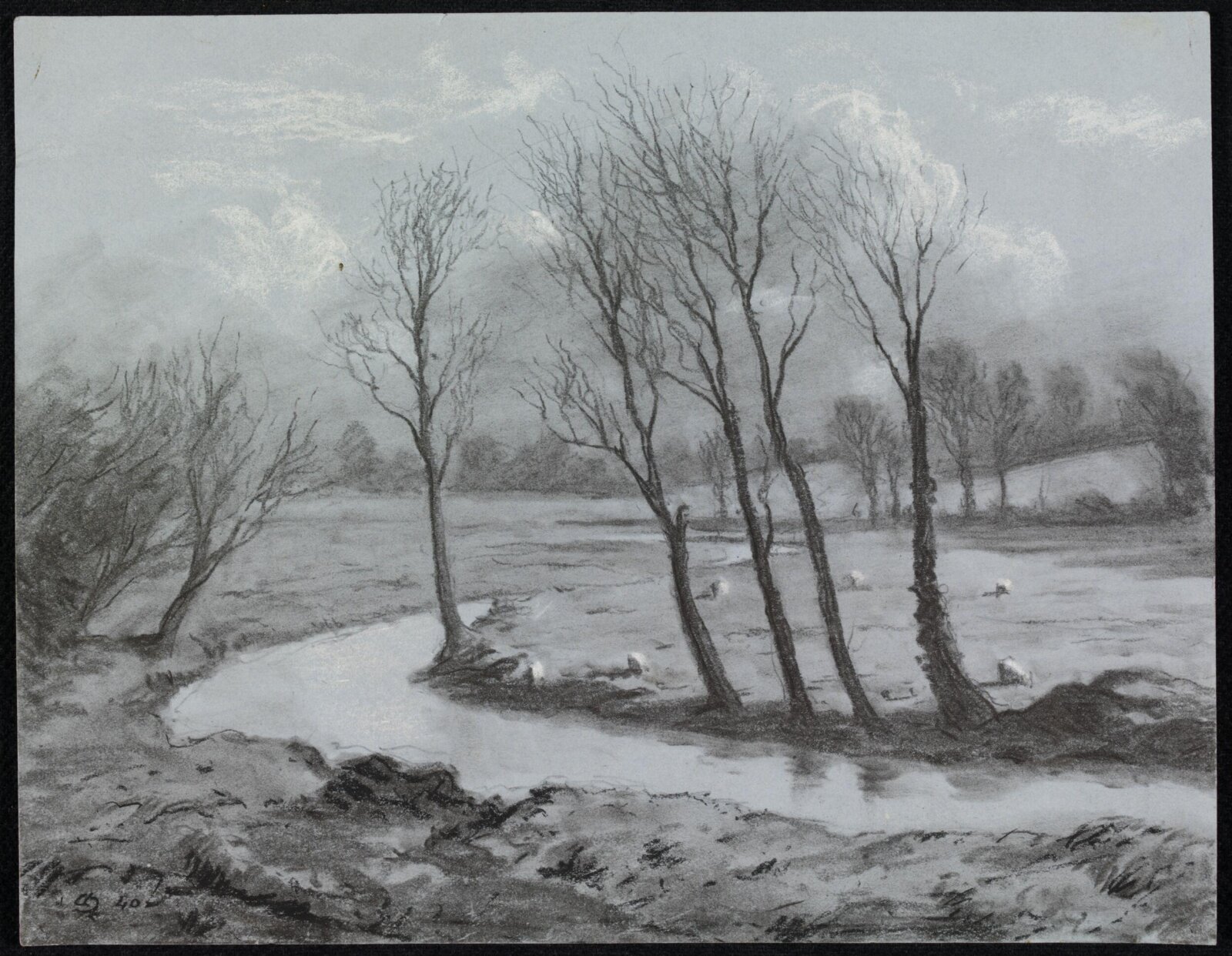 River Brett, Algernon Newton, 1940