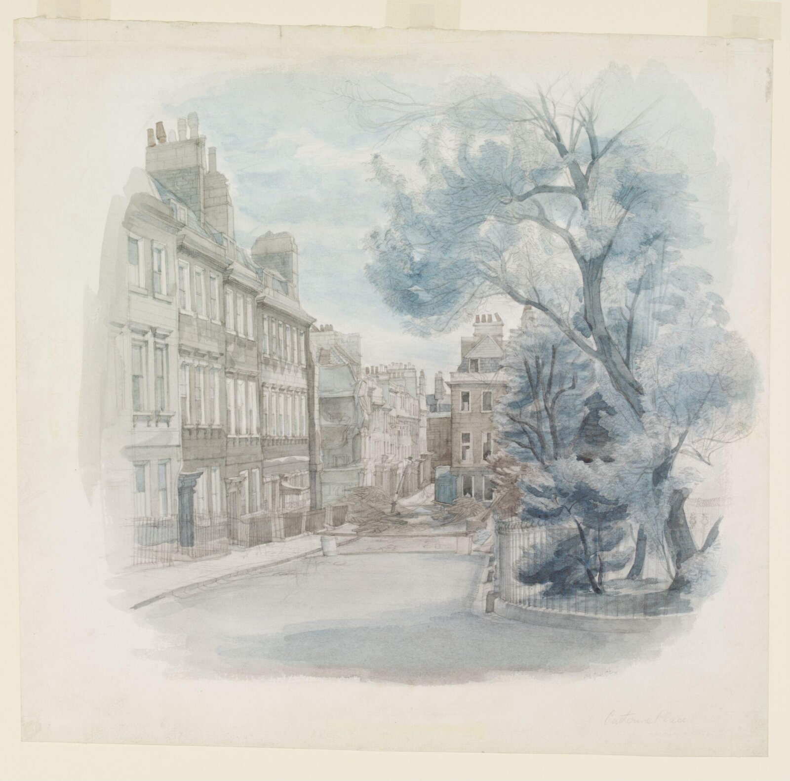 Catharine Place, Bath, Somerset, Phyllis Ginger, ca. 1940