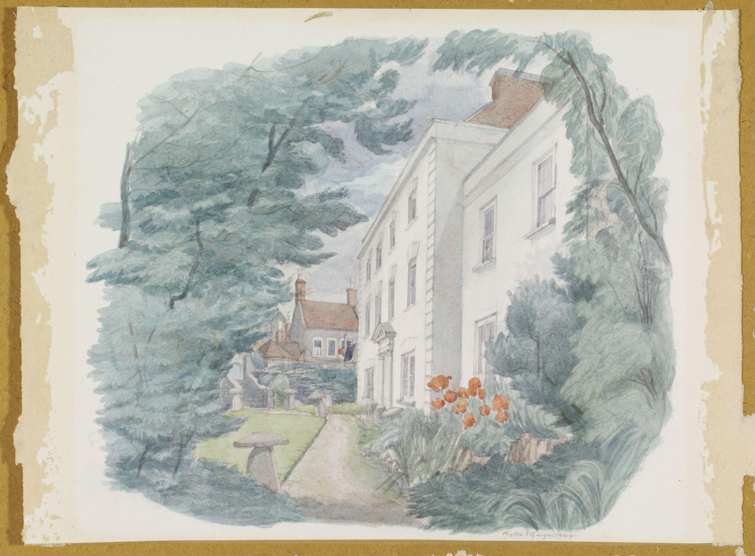 Flanders House, Keynsham, Ginger, 1942