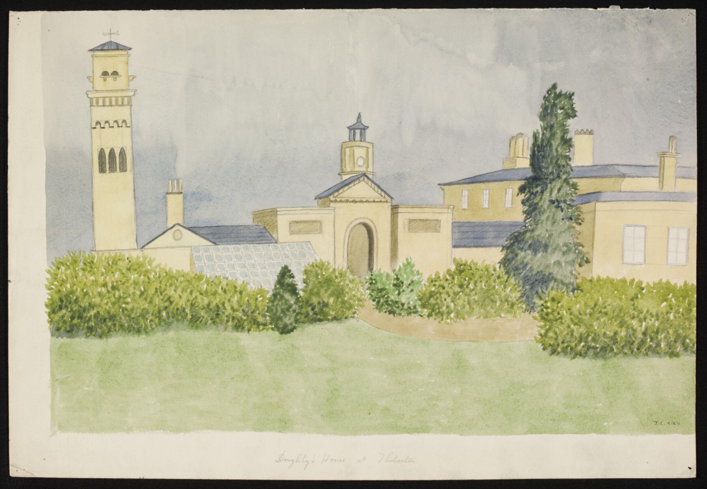 Doughty's House at Theberton, Jack L. Airy, ca. 1940- ca. 1942
