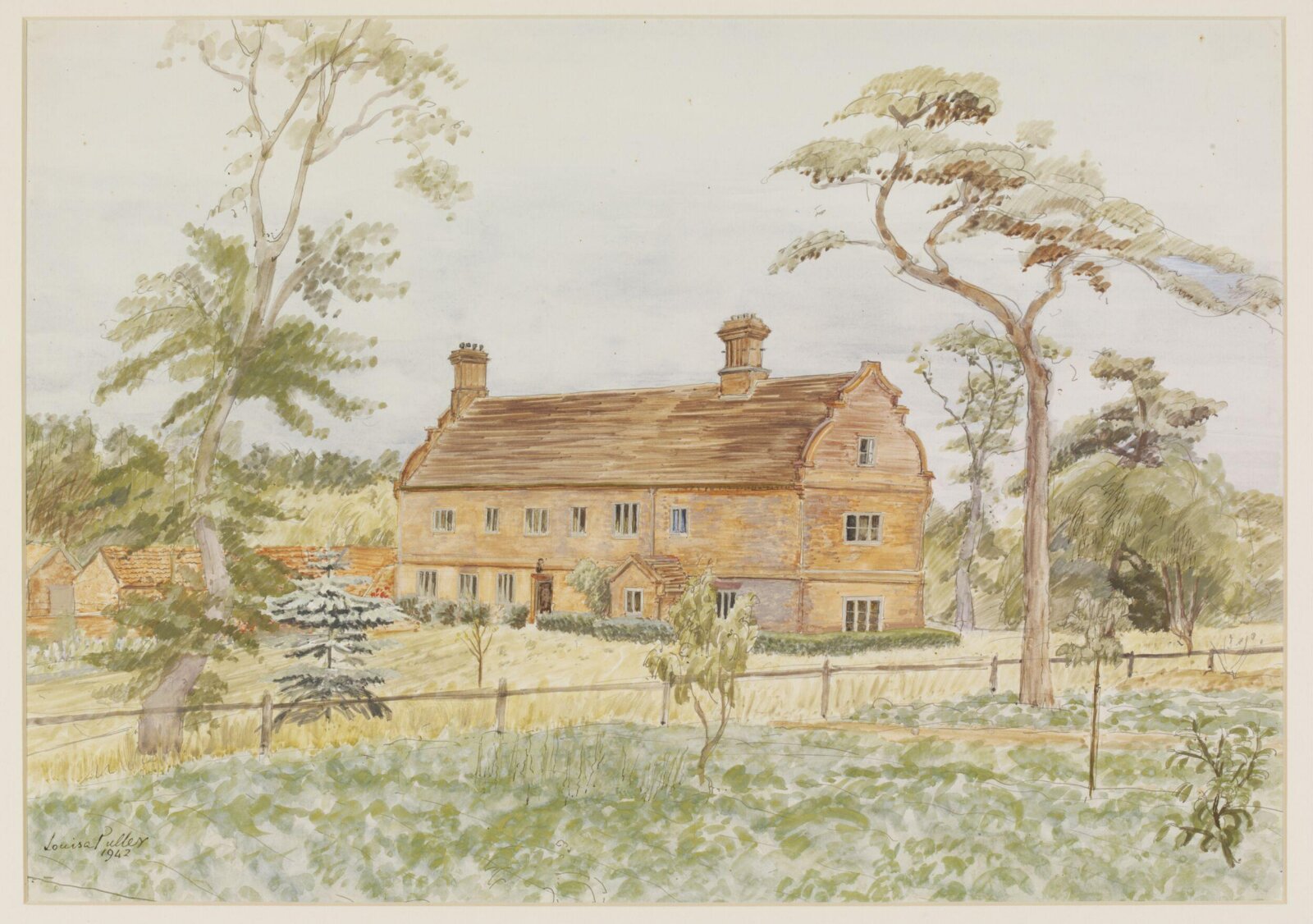 Church Farm, Sudbourne, Puller, 1942