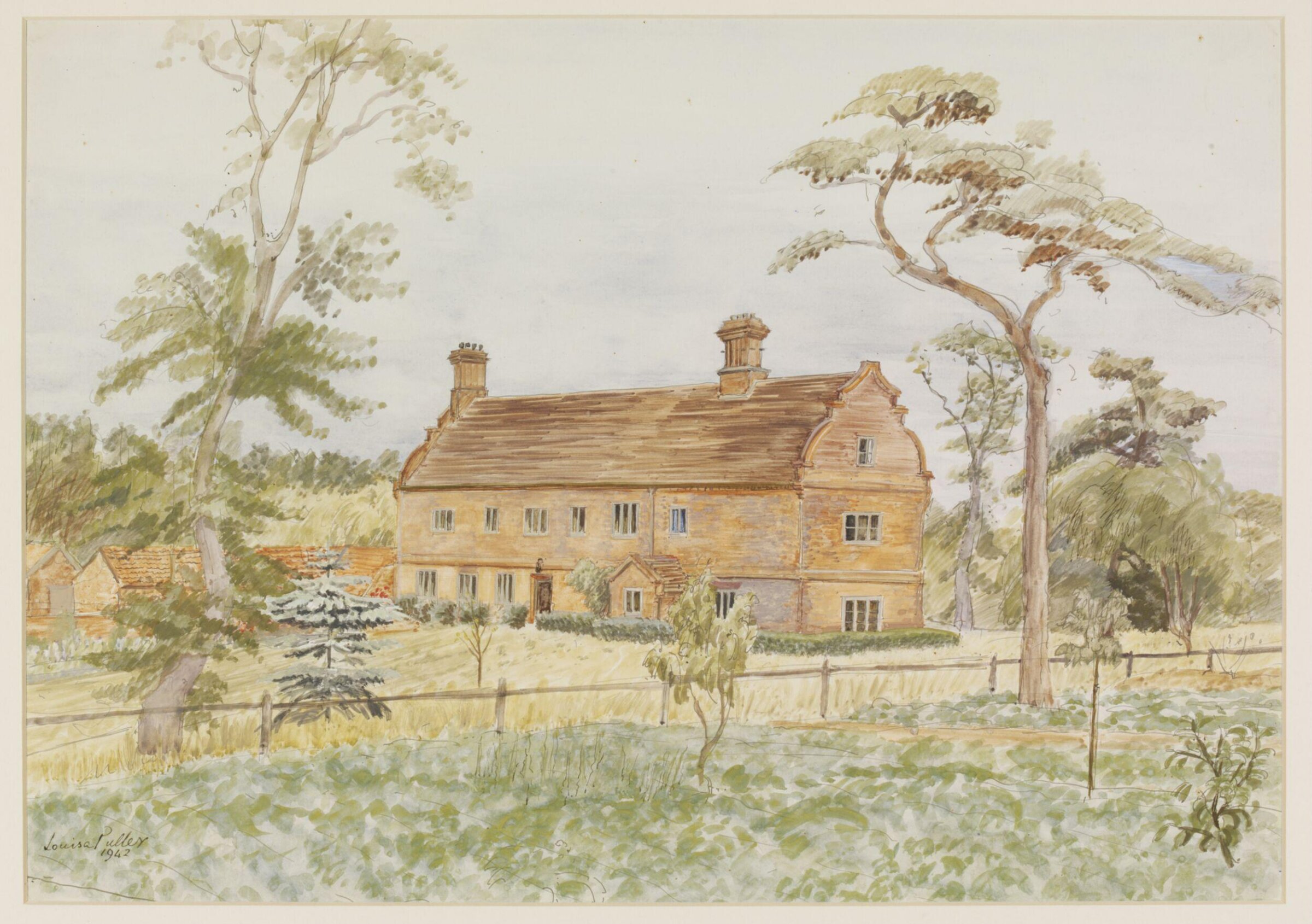 Church Farm, Sudbourne, Puller, 1942