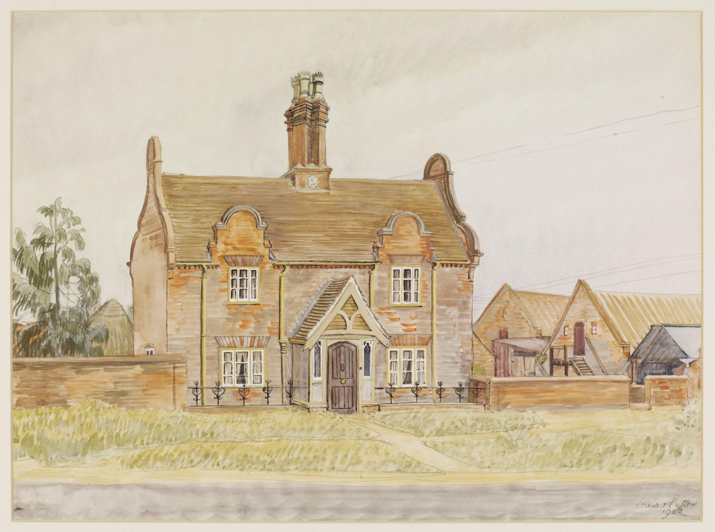 Chantry Farm in Orford, Puller, 1942