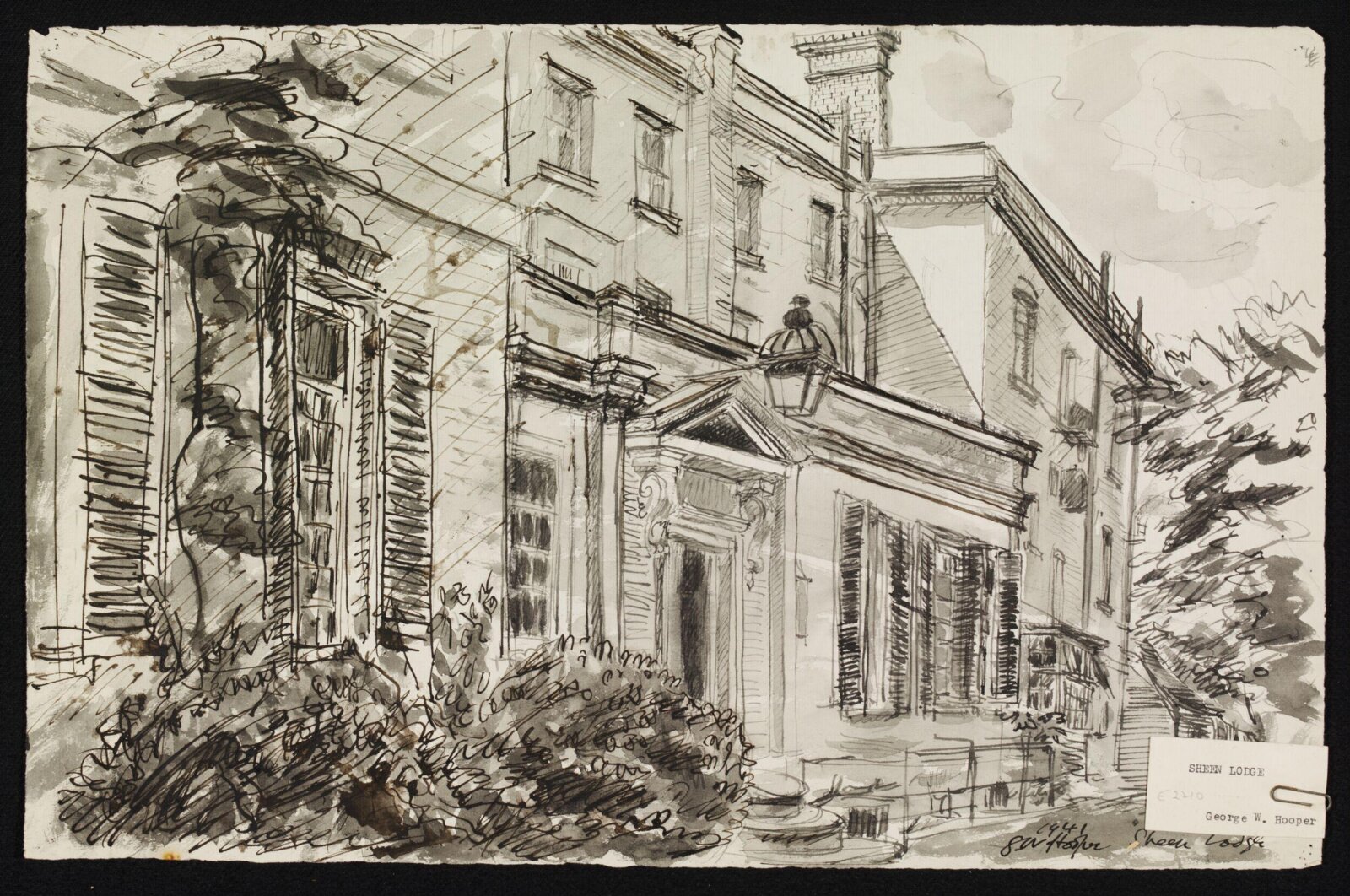 Sheen Lodge, Hooper, 1941