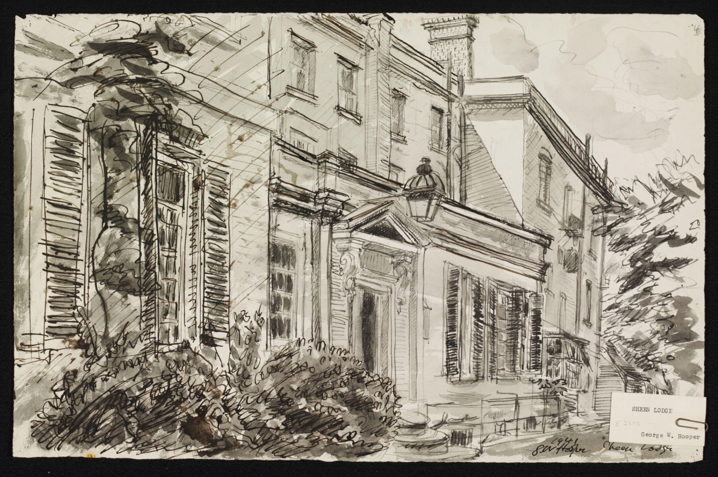 Sheen Lodge, Hooper, 1941