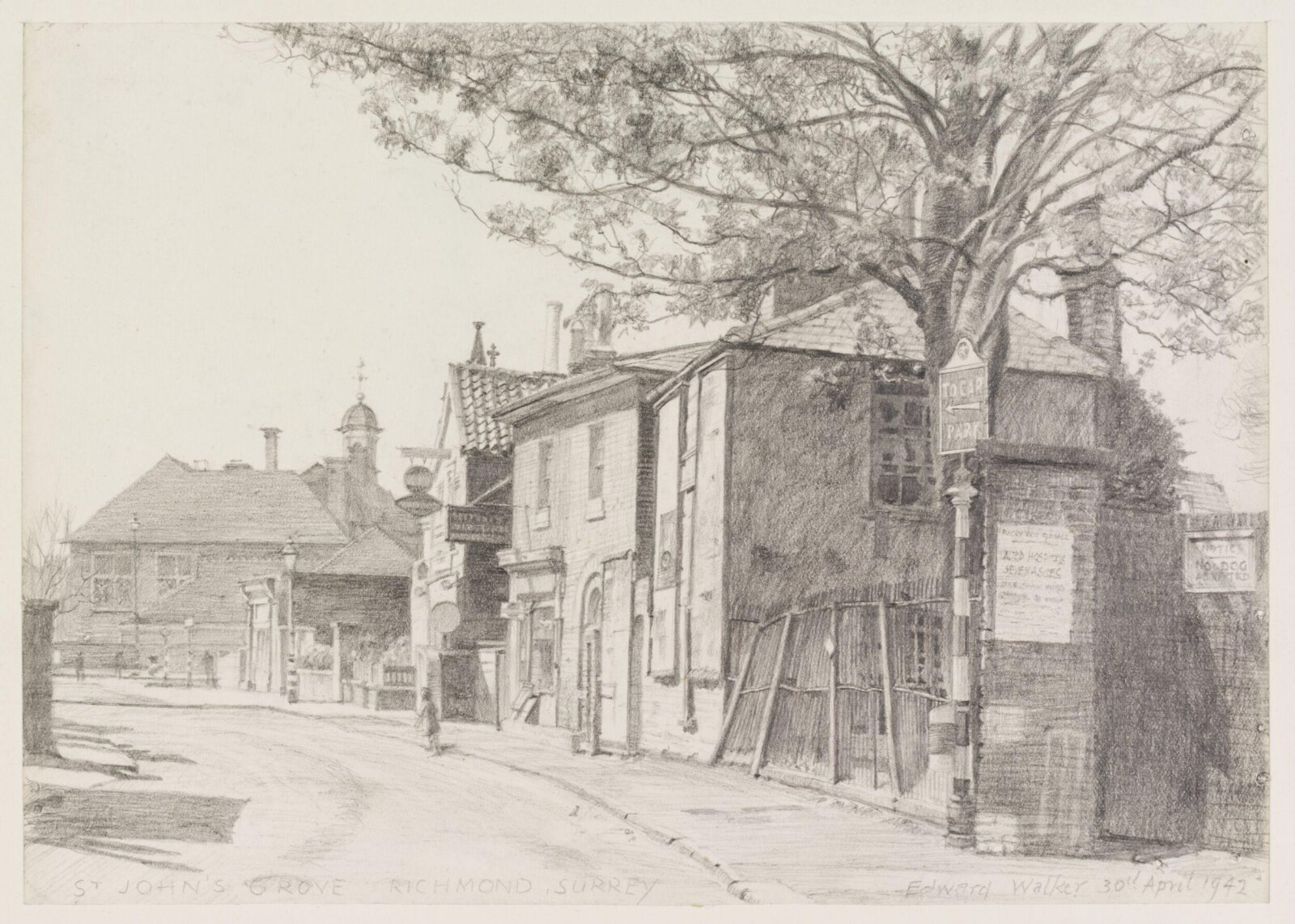 St. John's Grove, Richmond, Walker, 30th April 1942