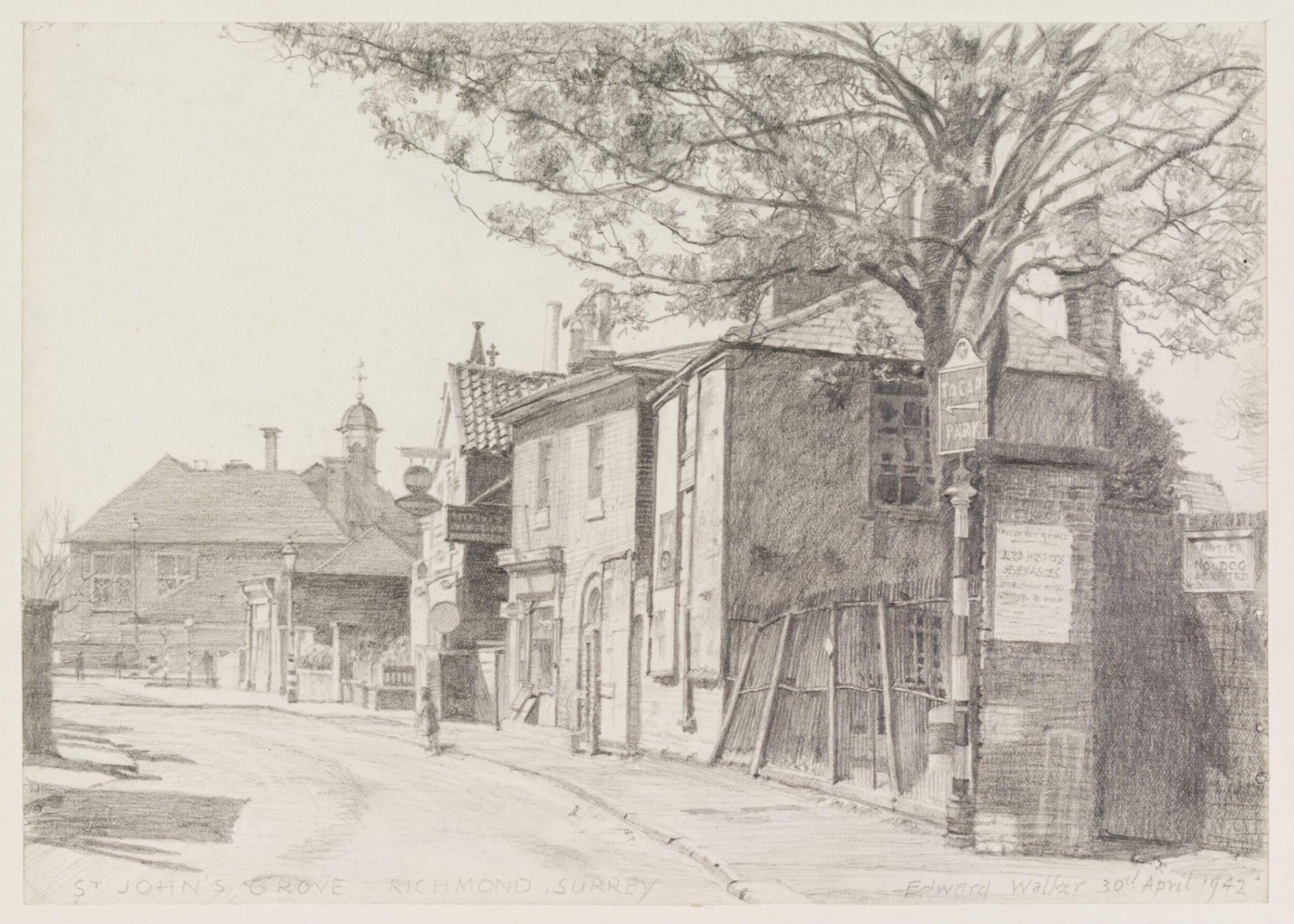 St. John's Grove, Richmond, Walker, 30th April 1942