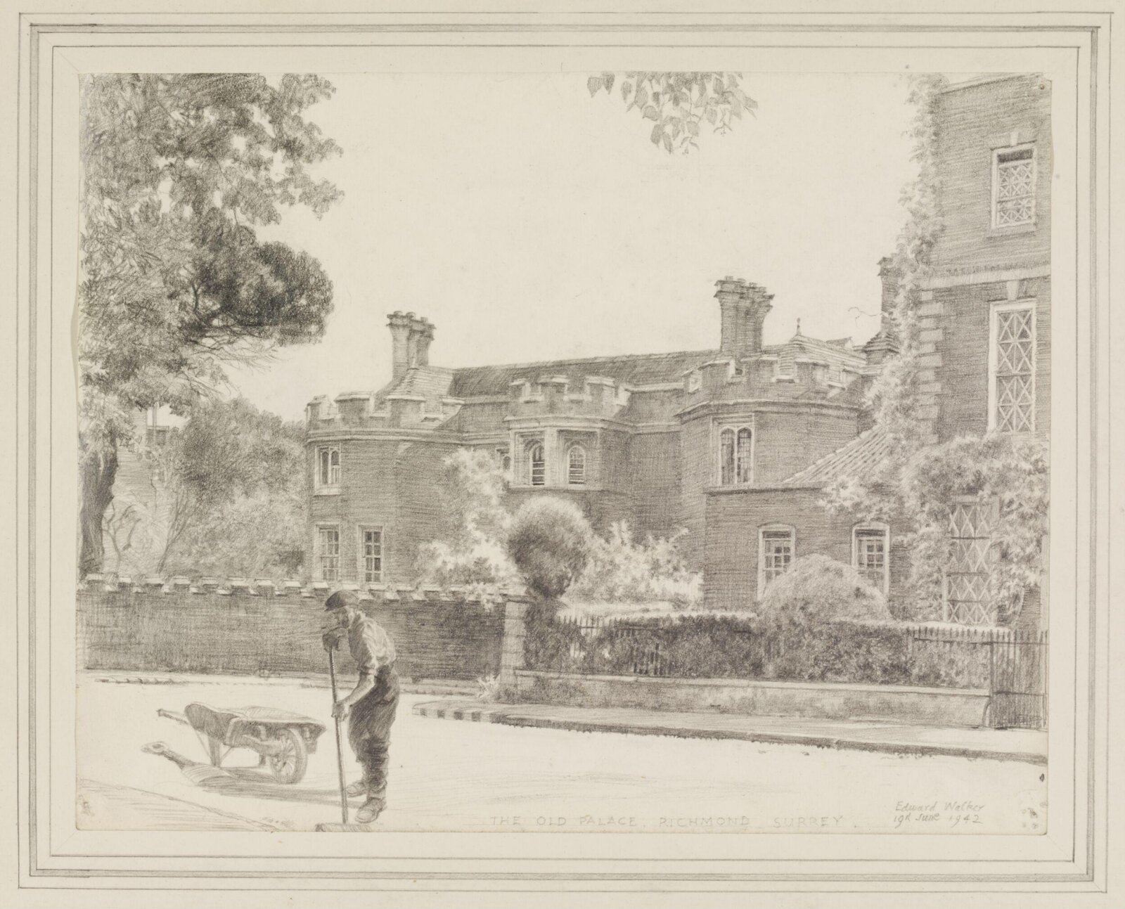 The Old Palace, Richmond, Walker, 19th June 1942