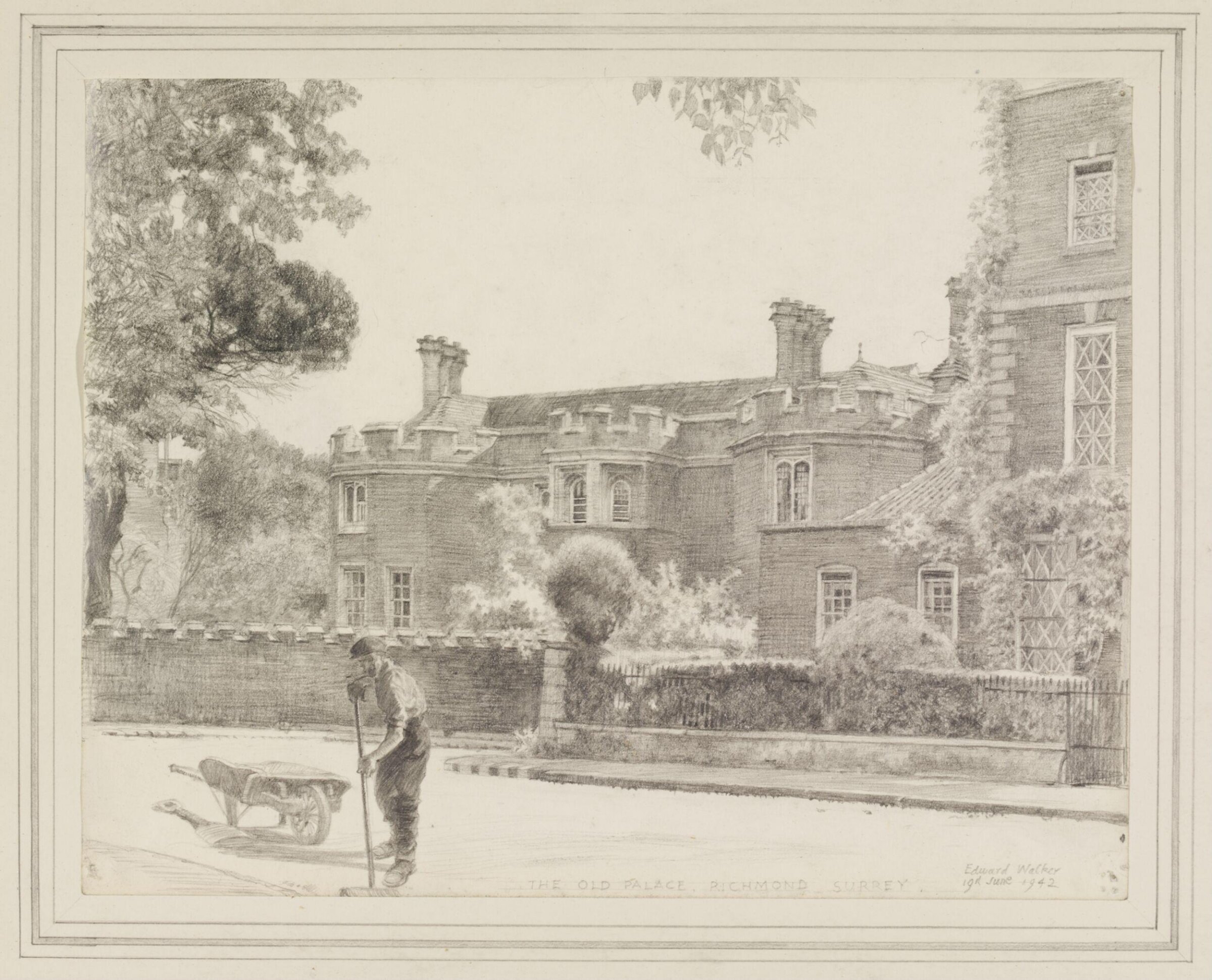 The Old Palace, Richmond, Walker, 19th June 1942