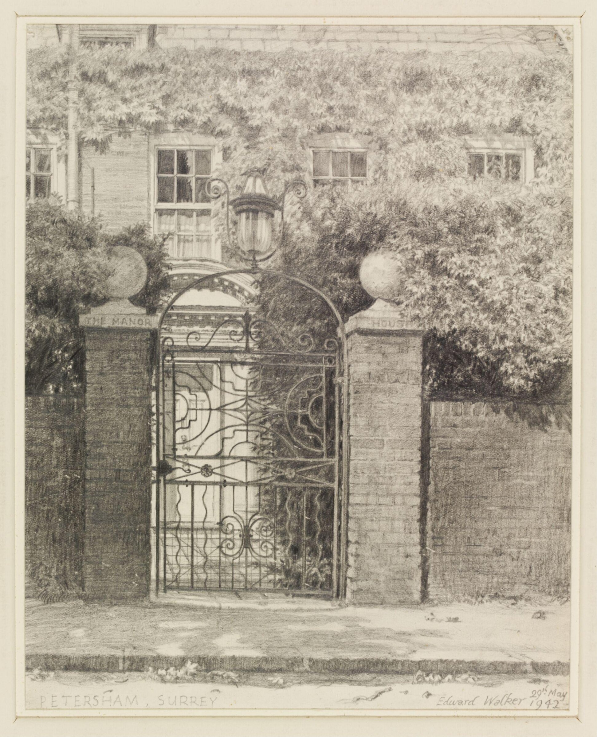 The Manor House, Petersham, Walker, 29th May 1942