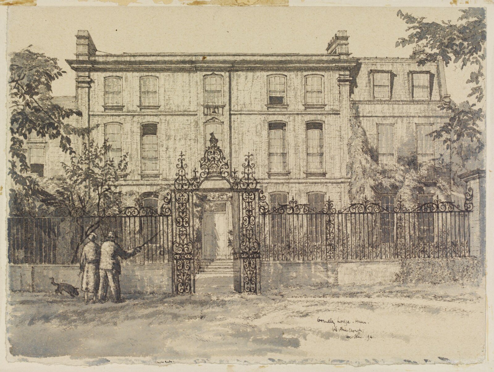 Ormeley Lodge, Ham Common, Fairclough, October 1941