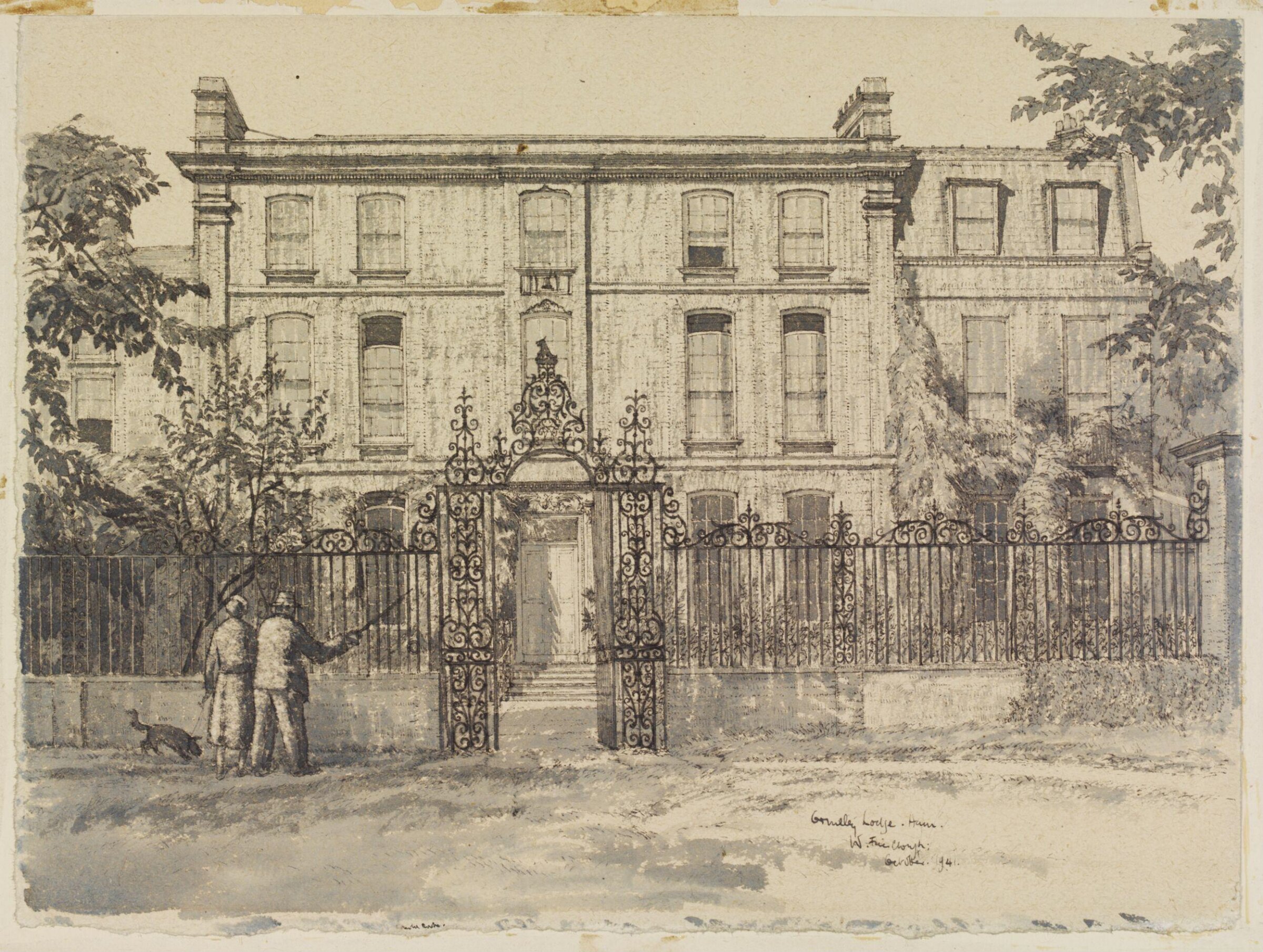 Ormeley Lodge, Ham Common, Fairclough, October 1941