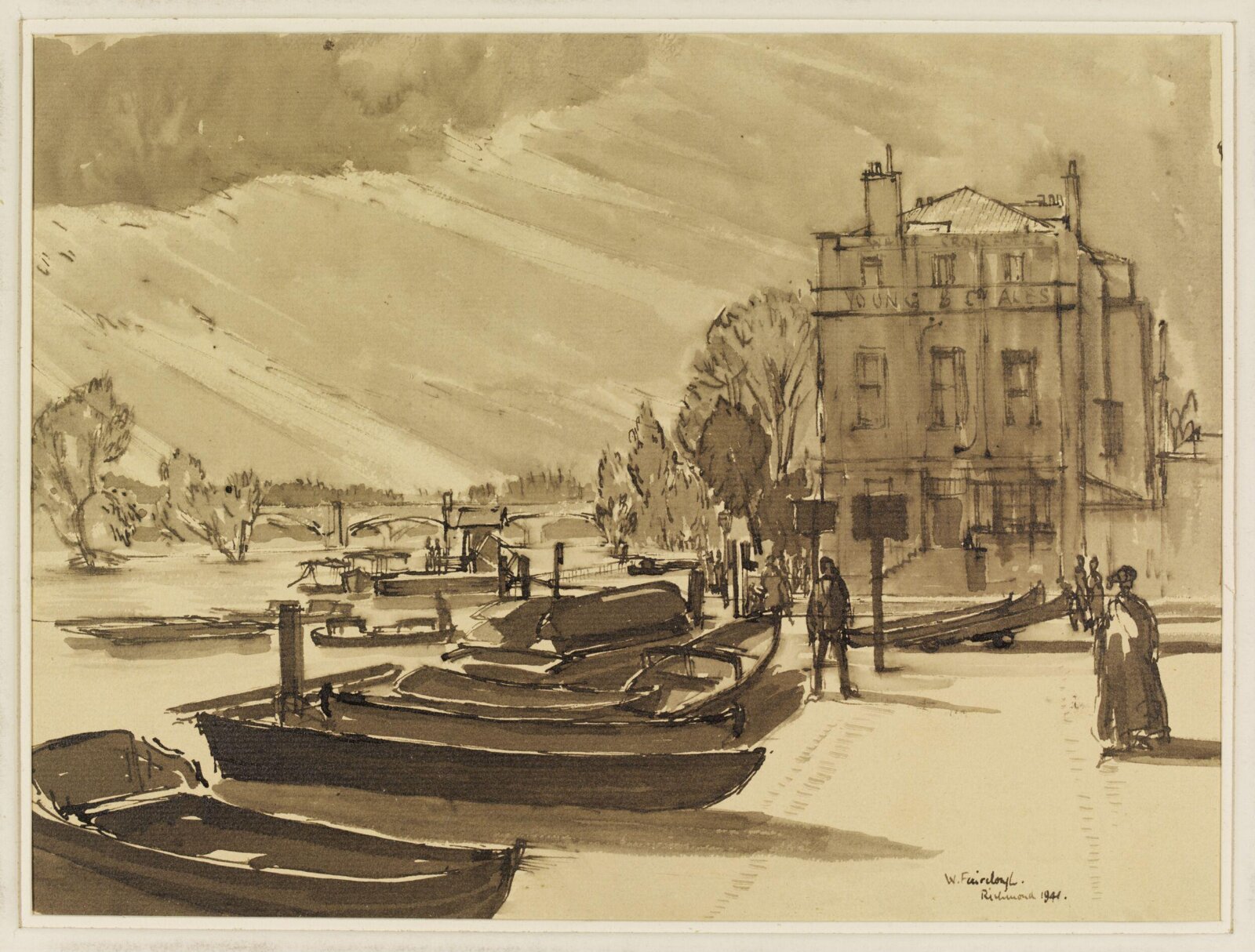 River Front, Richmond, Fairclough, 1941