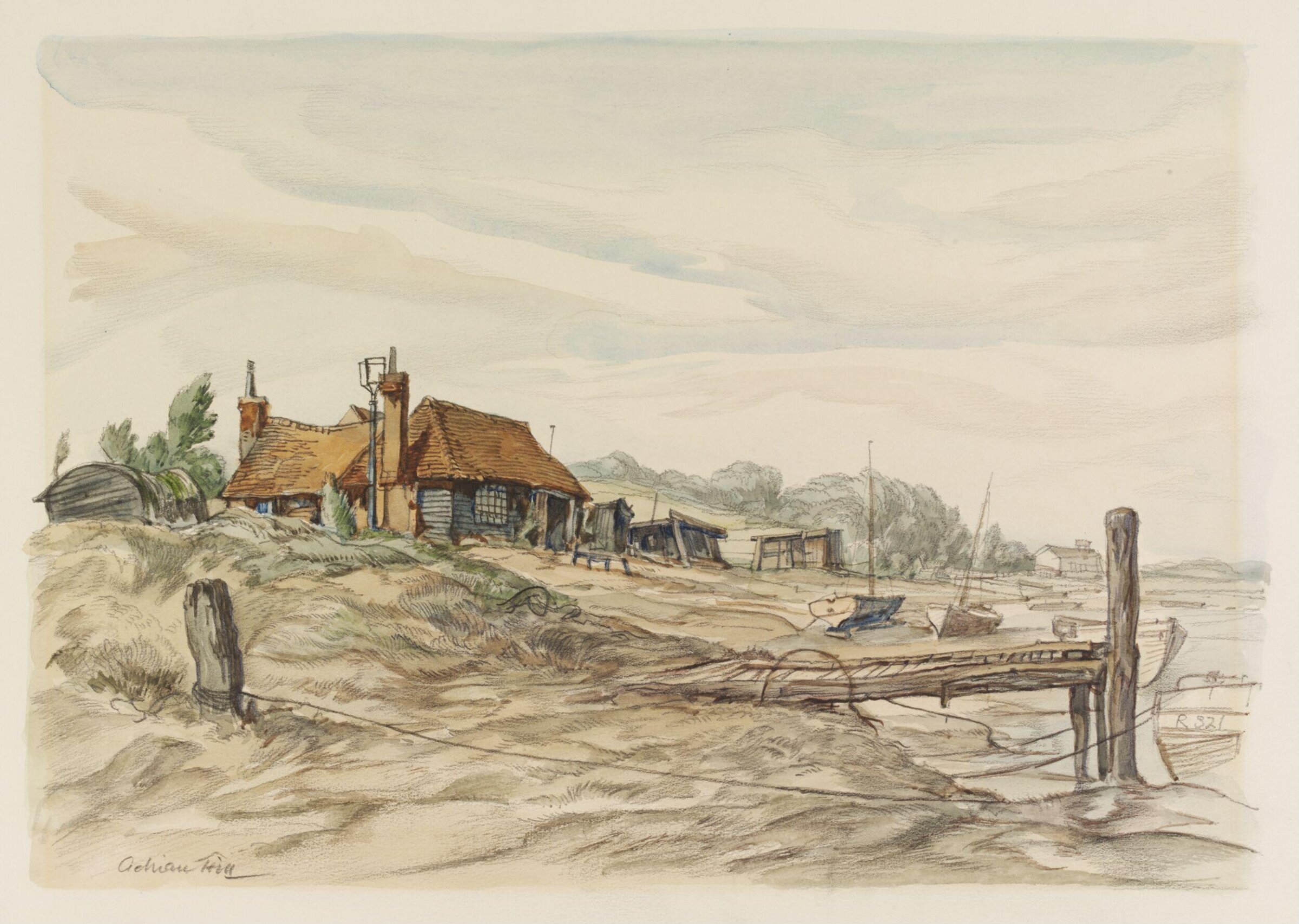 The Strand, Rye, Hill, ca. 1940