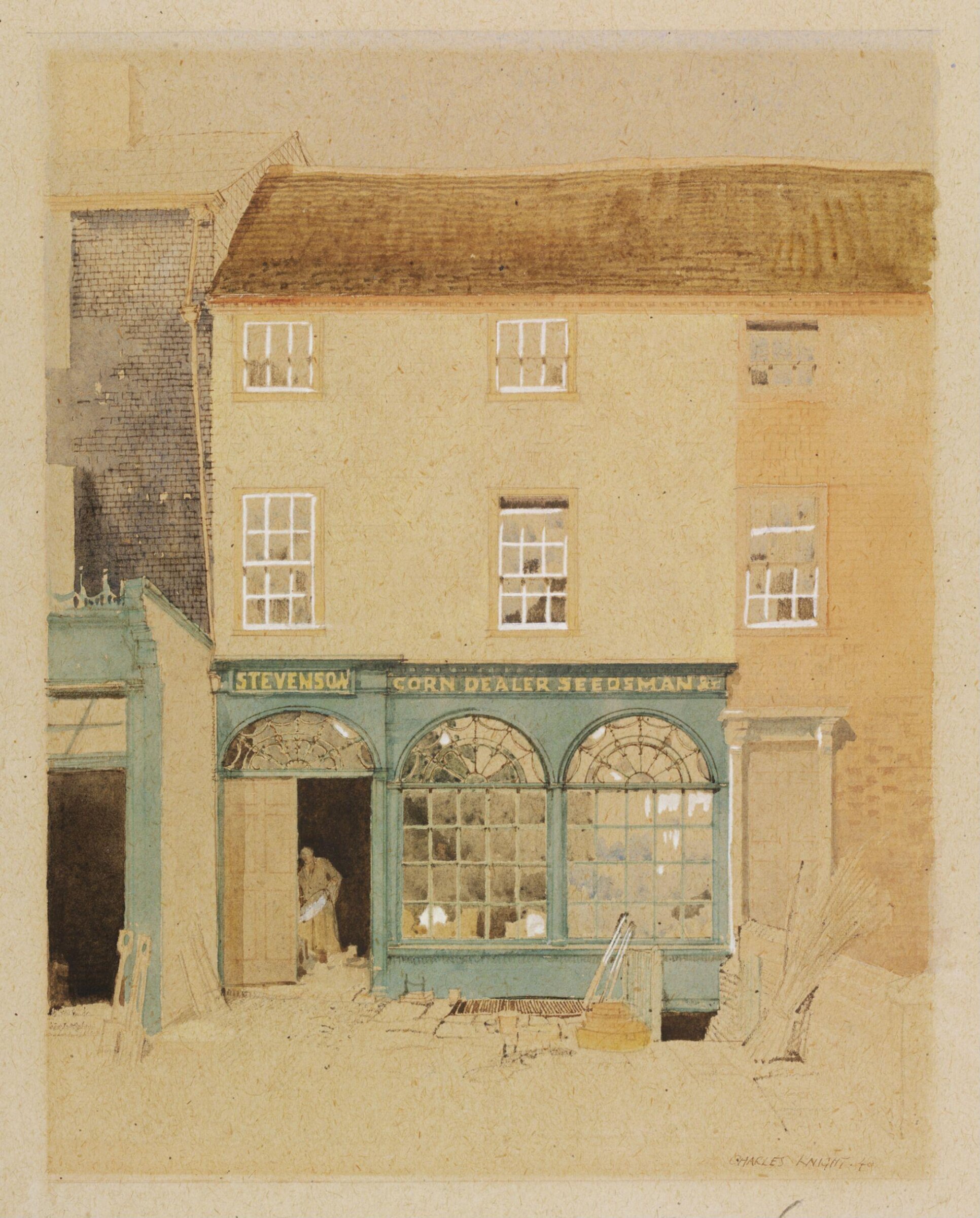 Regency Shop, Market Street, Lewes, Charles Knight, 1940