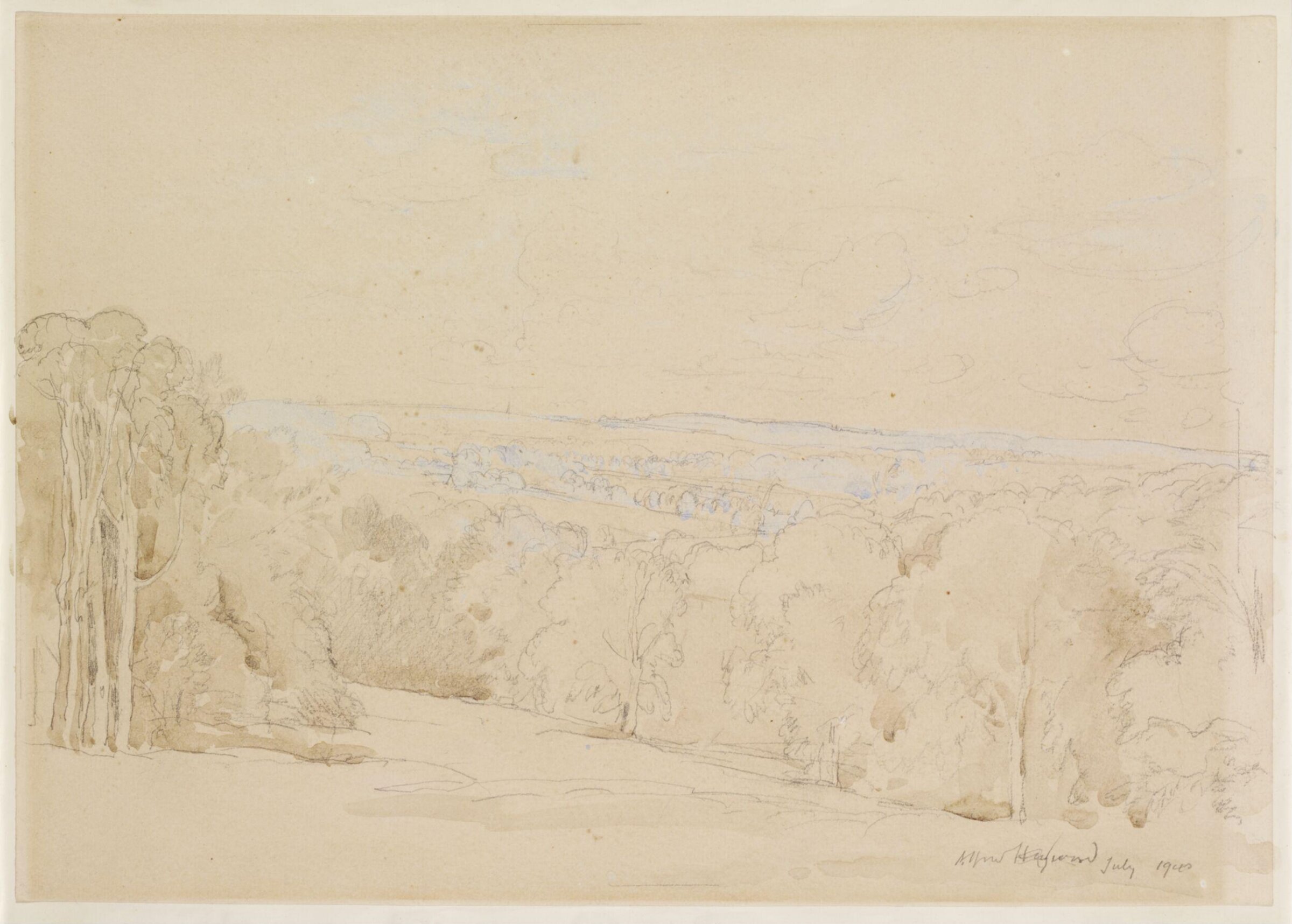 Ashburnham Park, Alfred Hayward, July 1940