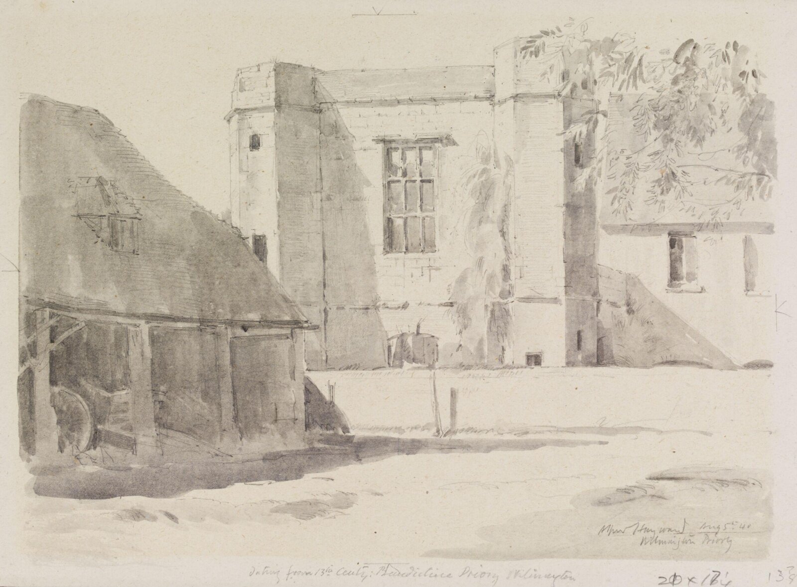Benedictine Priory, Wilmington, Alfred Hayward, 5 August 1940