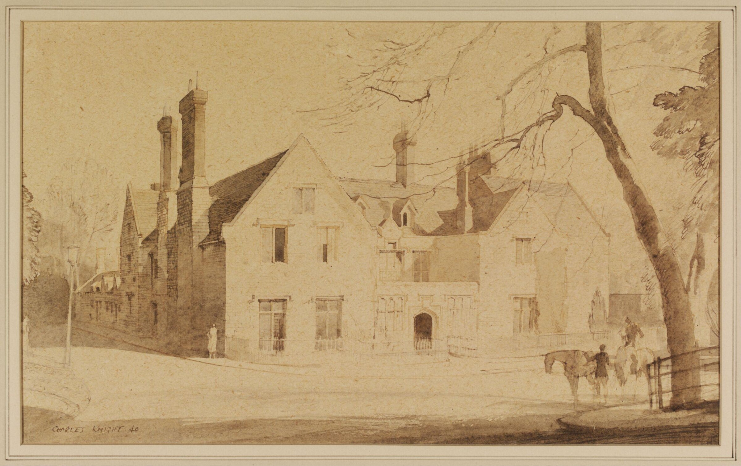 Southover Grange, Lewes, Charles Knight, 1940
