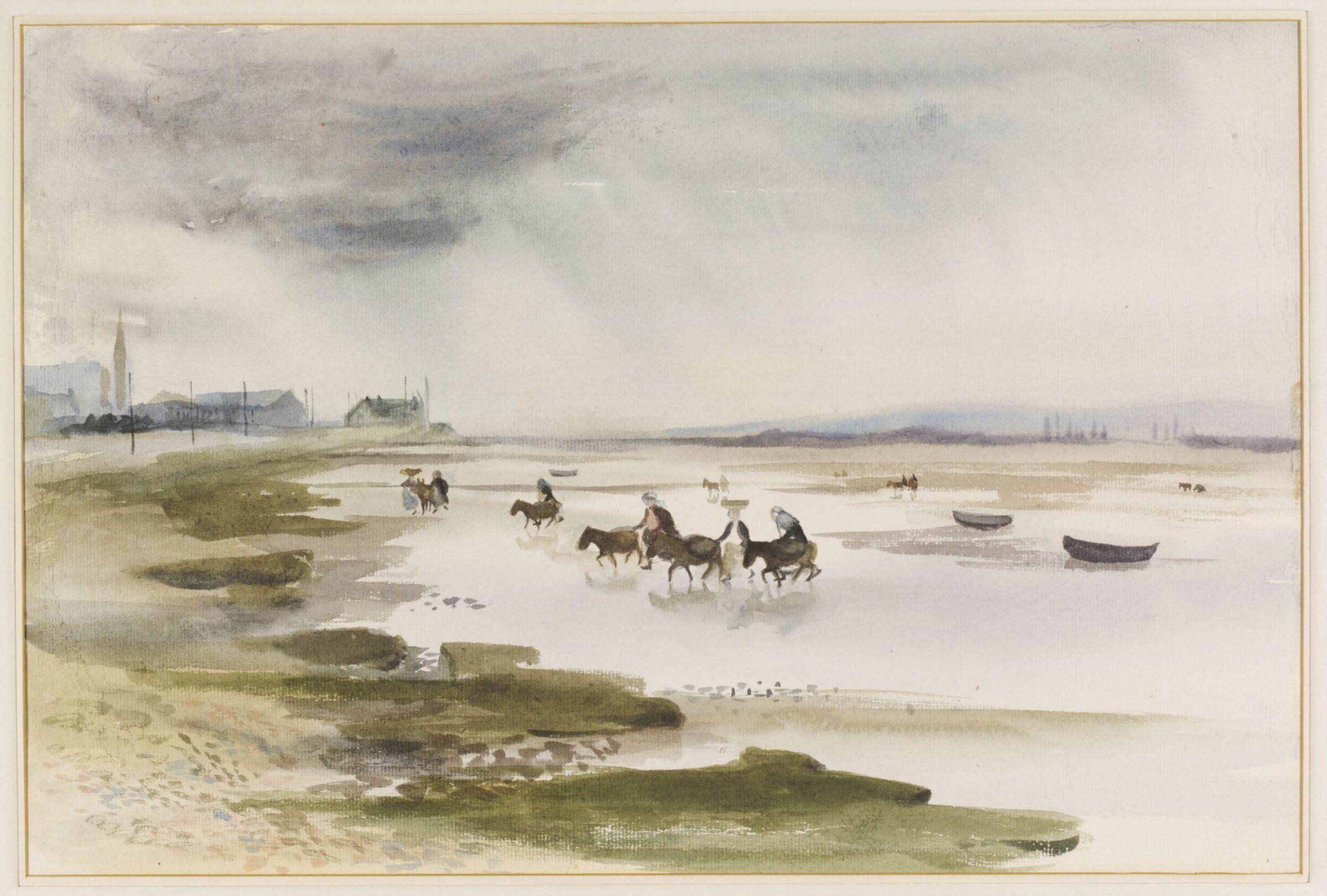 Penclawdd, Gower, Glamorganshire, Mona Moore, ca. 1940