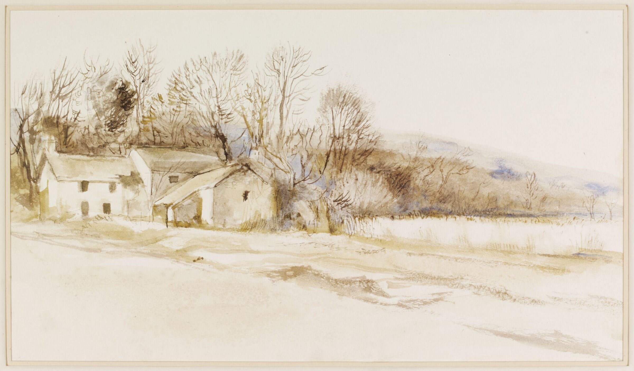 Old Mill, Clynne Valley, Gower, Glamorganshire, Mona Moore, ca. 1940
