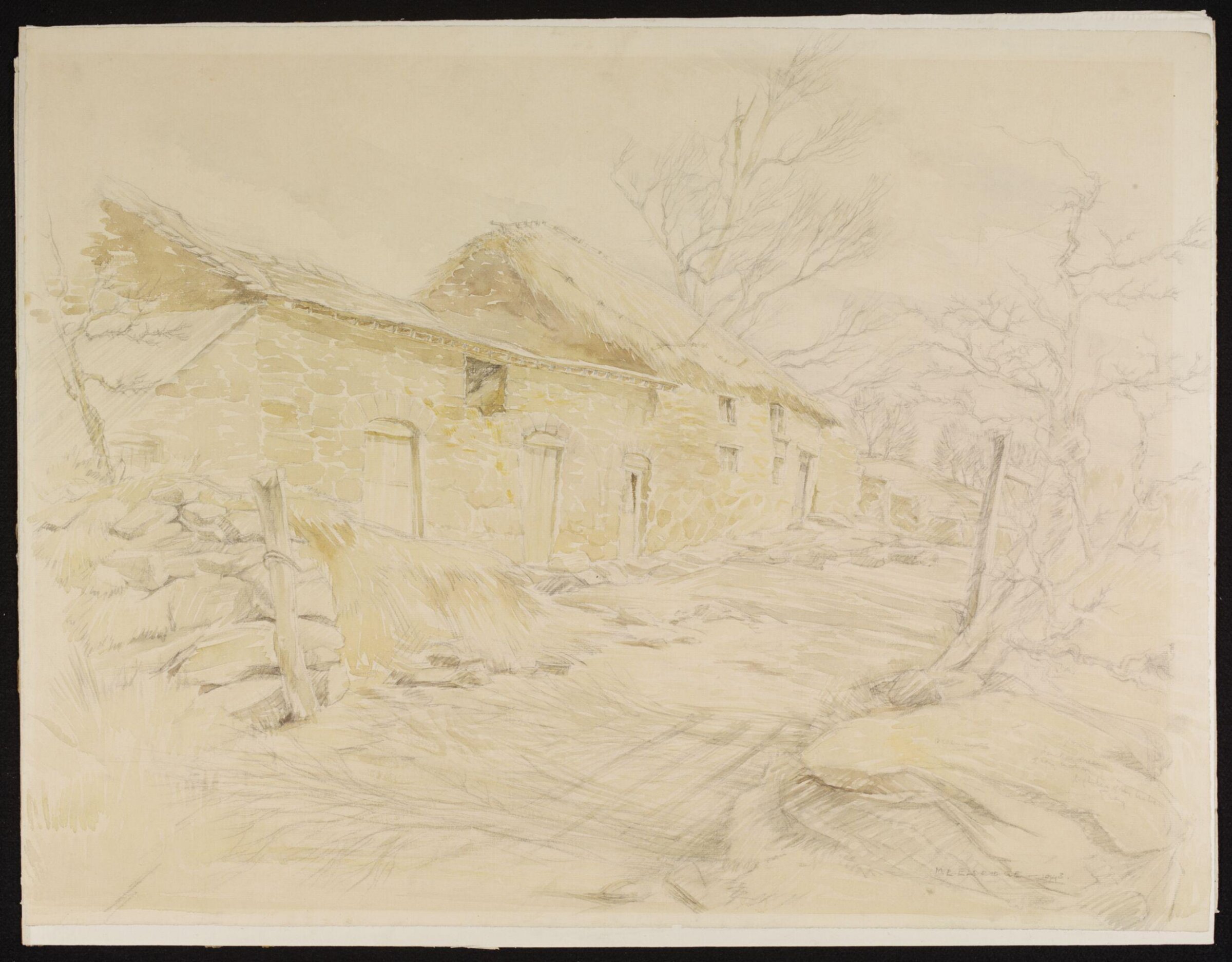 Tan-y-foel, Cefn Coch, Montgomeryshire, Mildred E. Eldridge, 1943