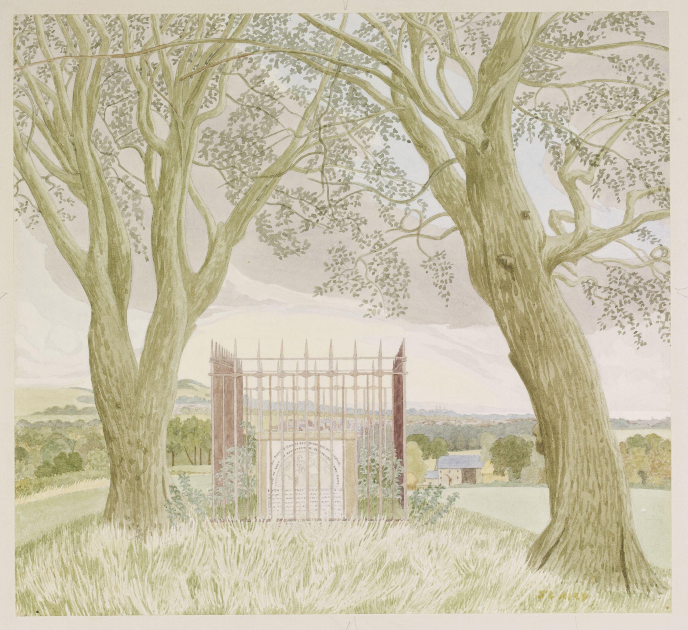 The Miller's Tomb, Highdown Hill near Goring-by-the-Sea, Airy, ca. 1940
