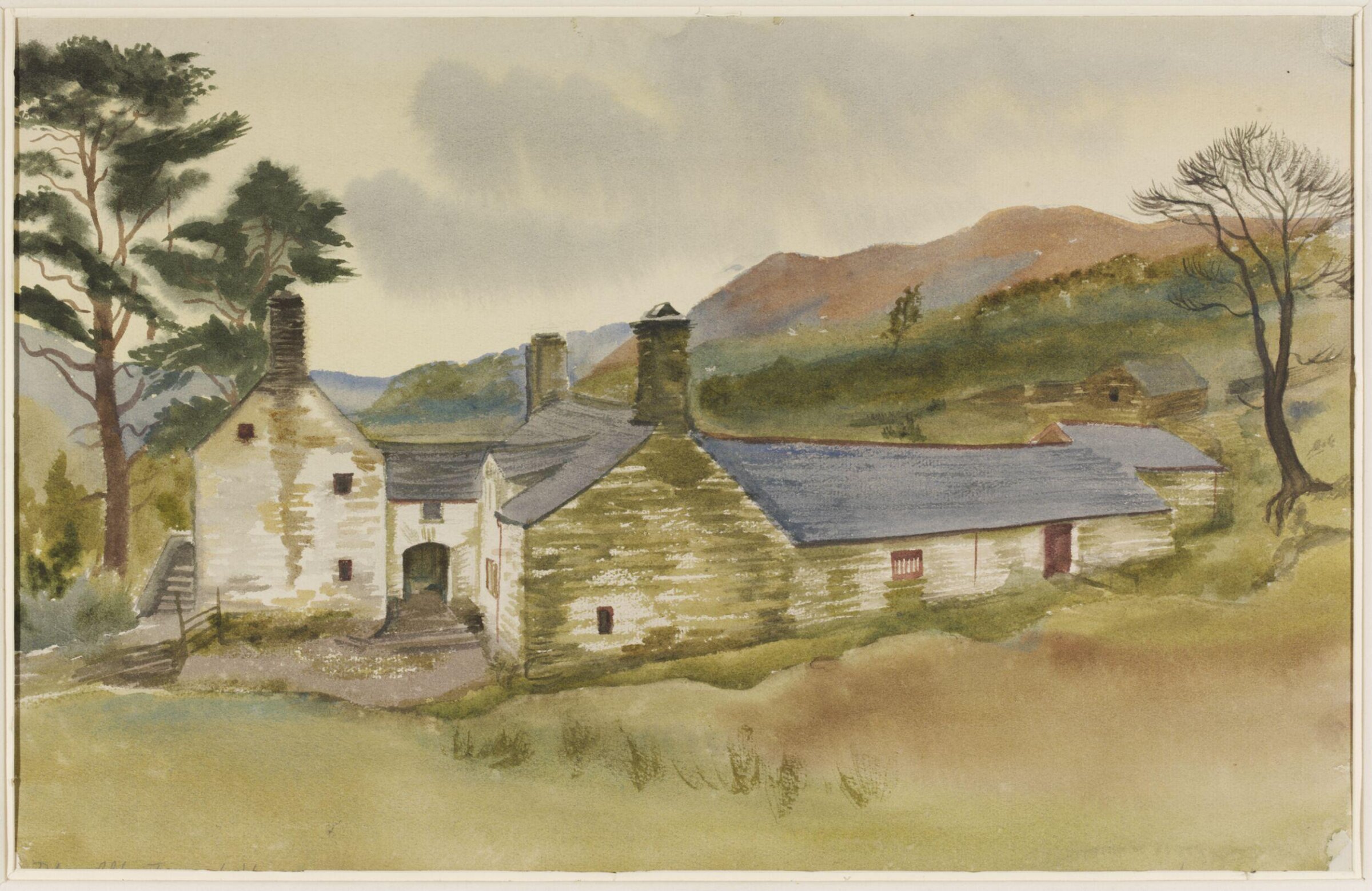 Ddu-Allt, Tan-y-Bwlch, Merionethshire, Mona Moore, 1941