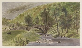 Pont Dol Y Moch And Pont Dol Rhiw Gelen Over The River Goedel Merionethshire Frances Macdonald V A Explore The Collections