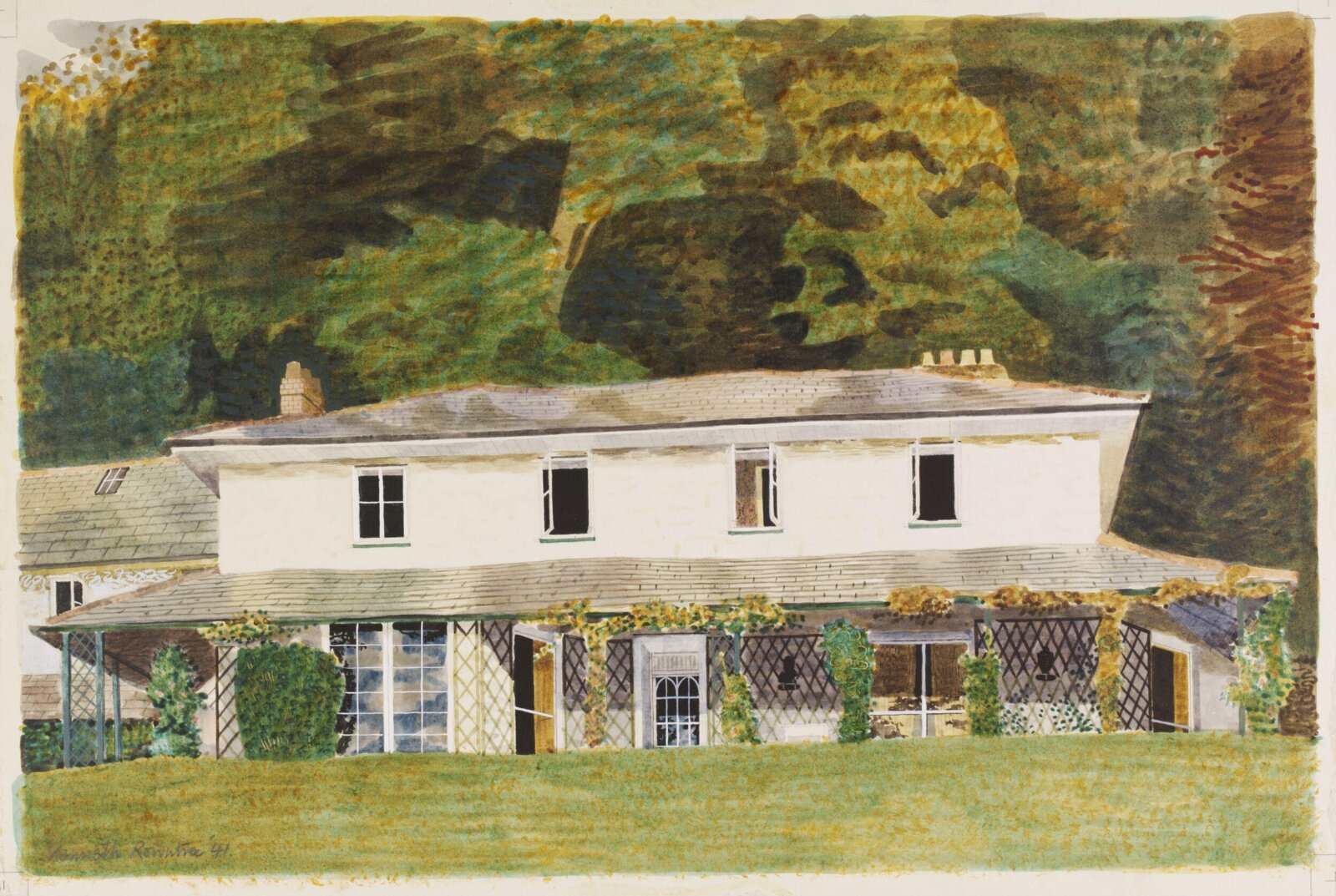 Tan-yr-allt, Tremadoc, Caernarvonshire, Rowntree, 1941