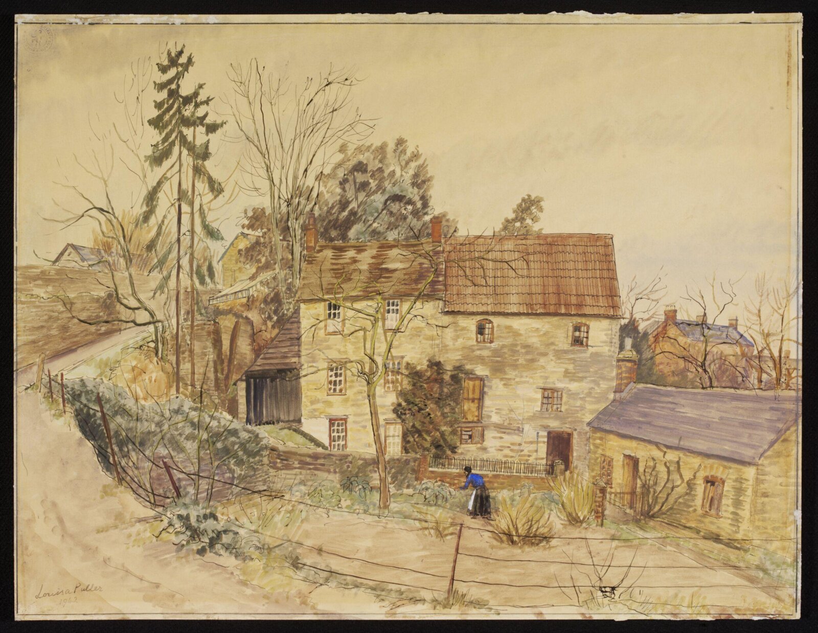 Mill and Millhouse, Malmesbury, Puller, 1942