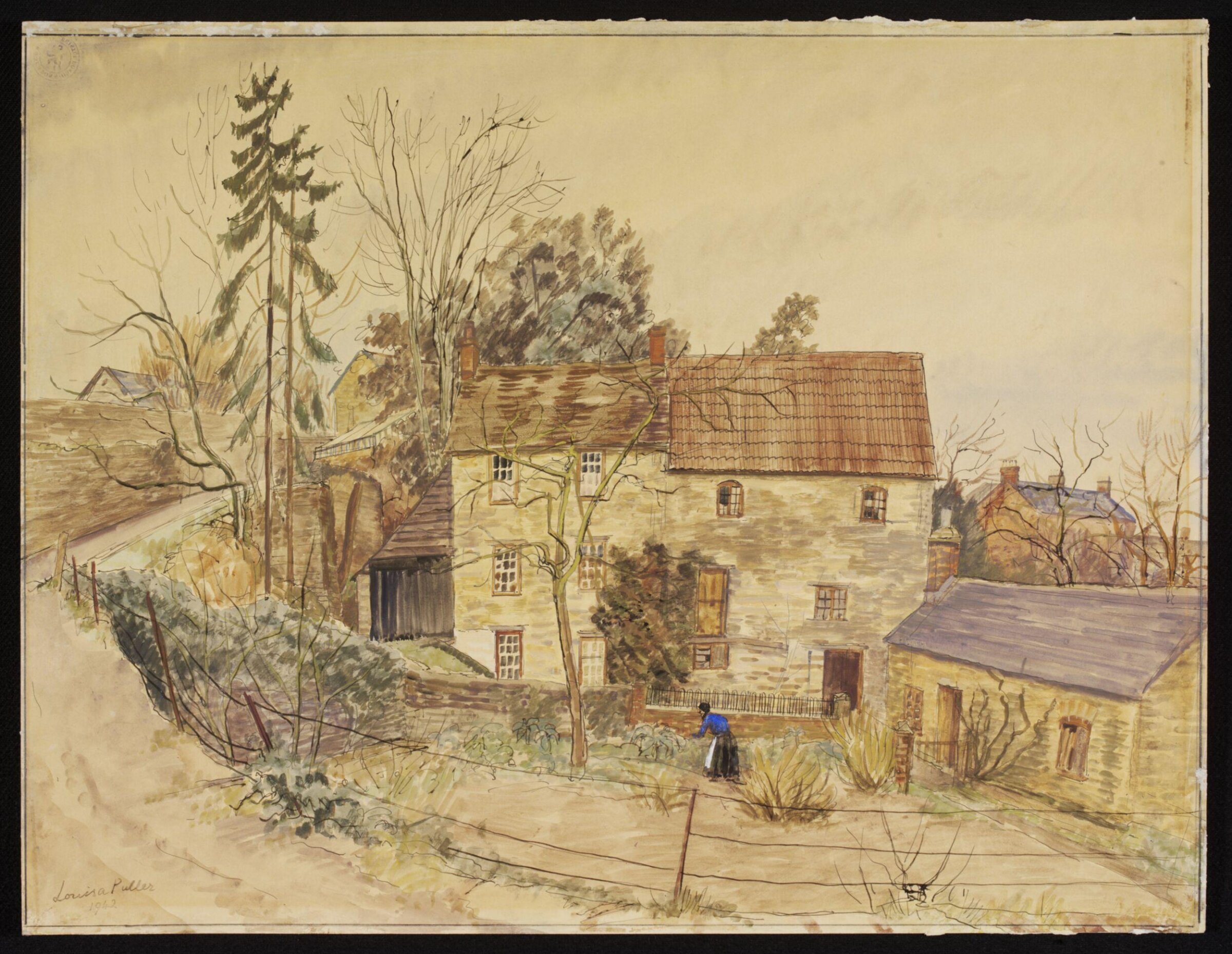 Mill and Millhouse, Malmesbury, Puller, 1942