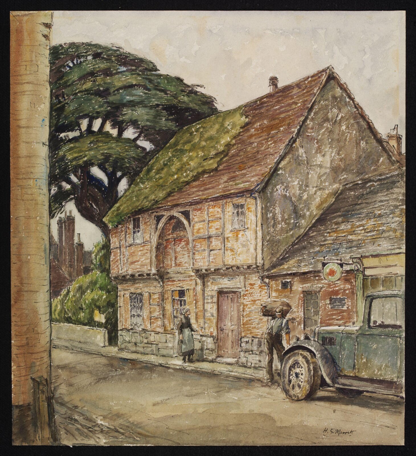 Old House, Wilton, Merritt, ca. 1942