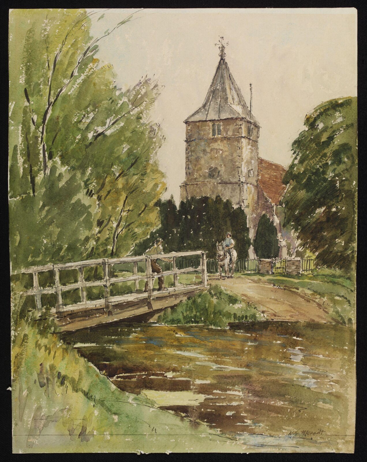 Steeple Langford, Wylye Valley, Merritt, ca. 1942