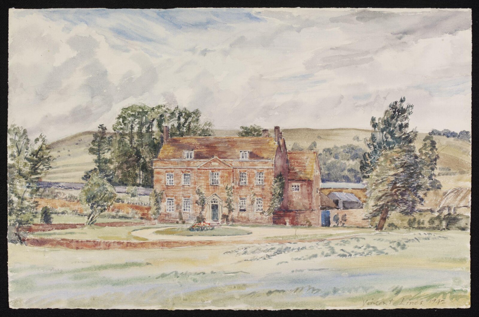 West Wick Manor, near Oare, Lines, 1942