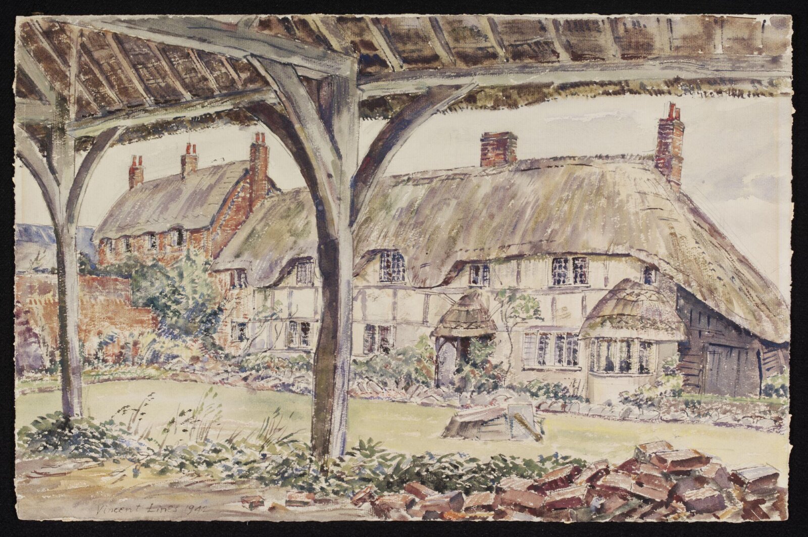 The Old Oxyard, Oare, Lines, 1942
