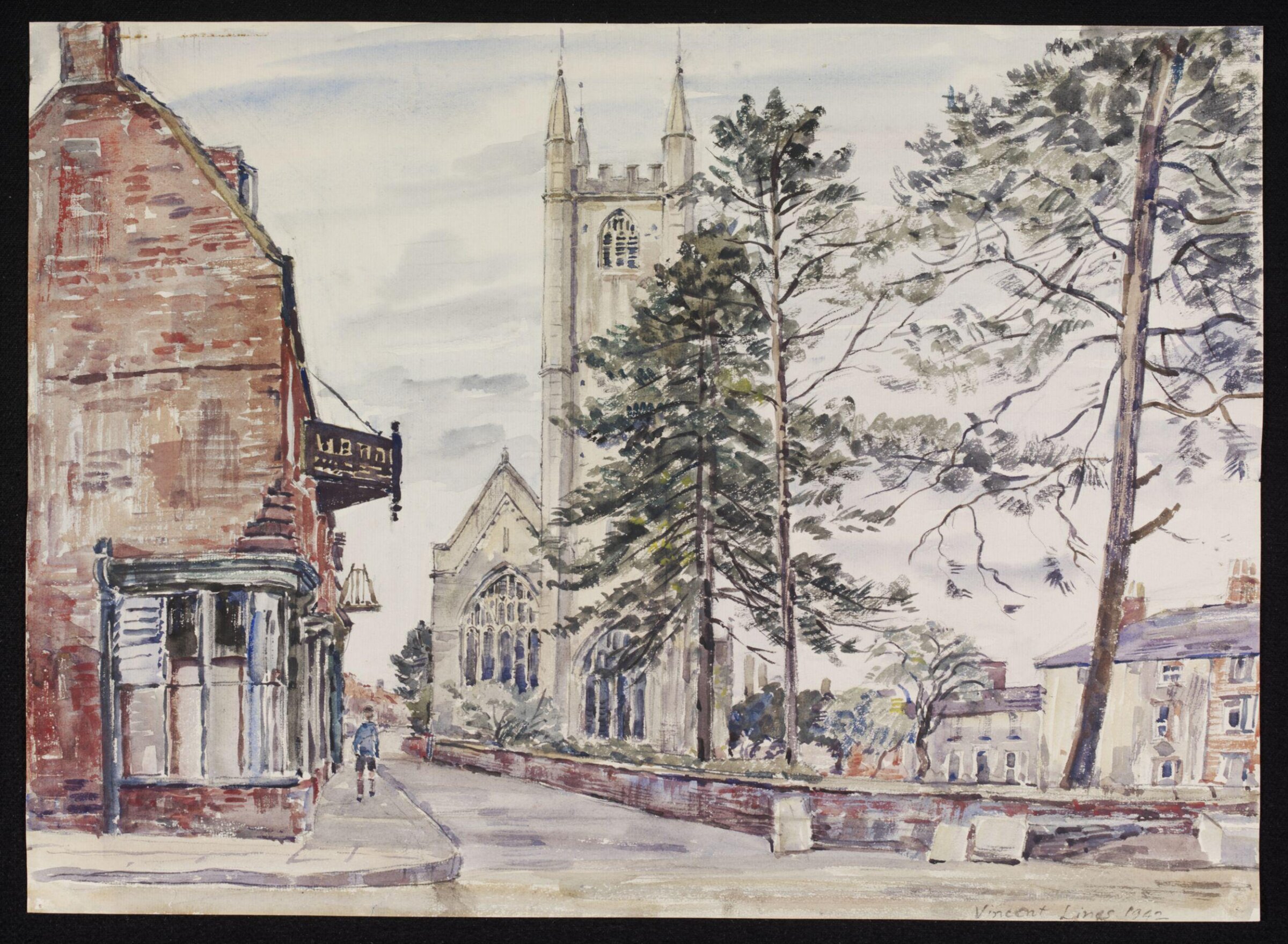 St. Peter's, Marlborough, Lines, 1942