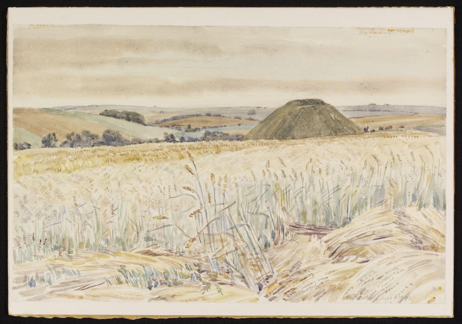 Silbury Hill, Avebury, Lines, 1942