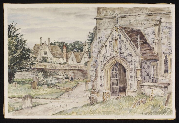 Church Porch and Manor, Avebury top image