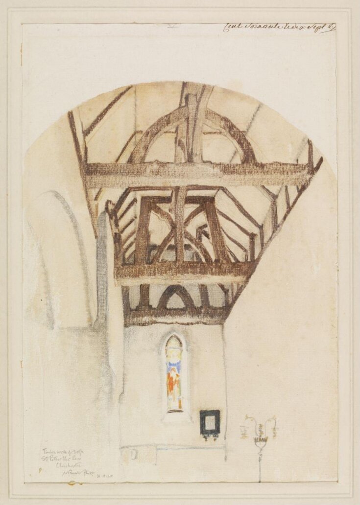 Timber work of Roof, St. Peter-the-Less, Chichester top image