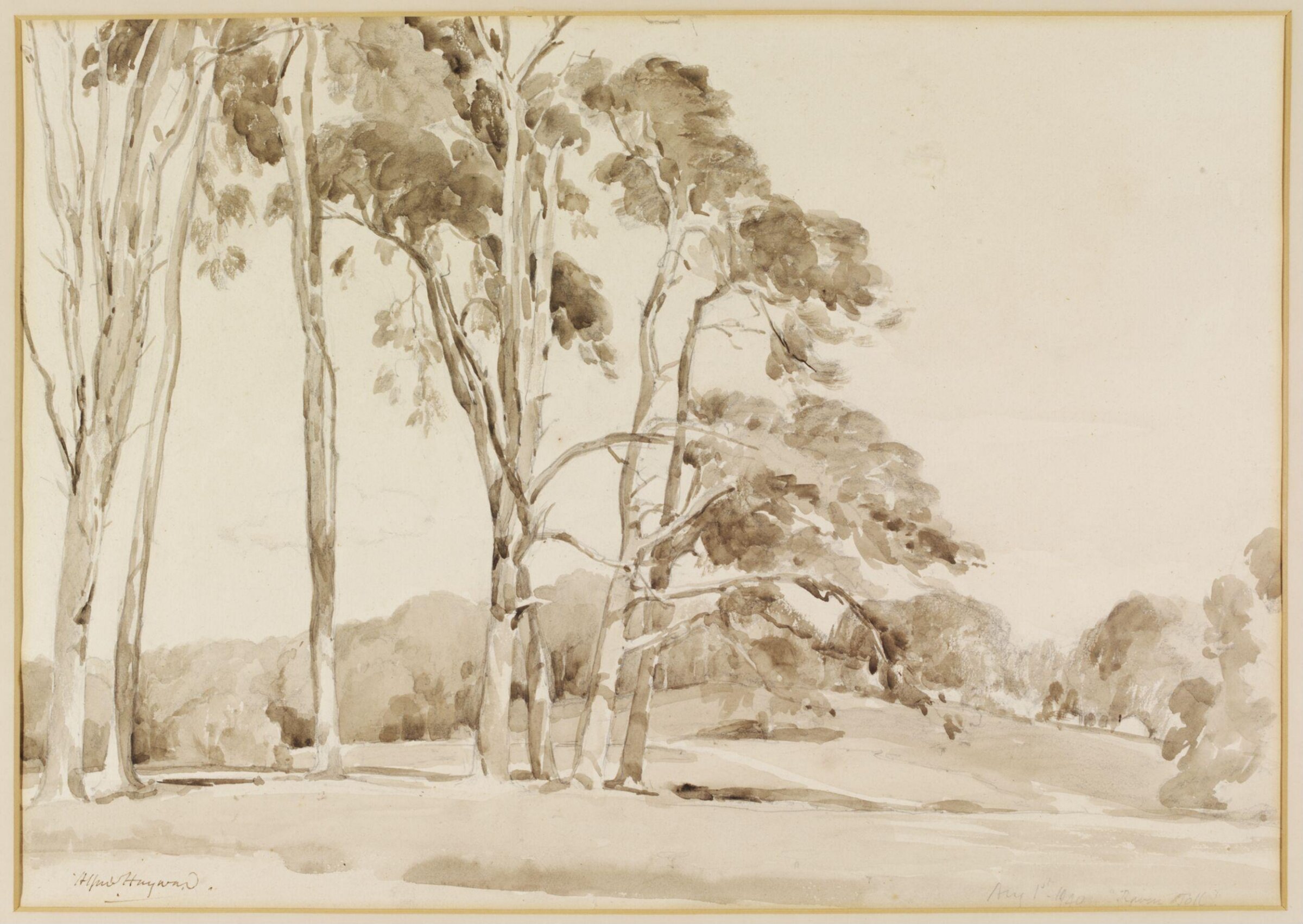 Raven Toll, Ashburnham Park, Alfred Hayward, 1 August 1940