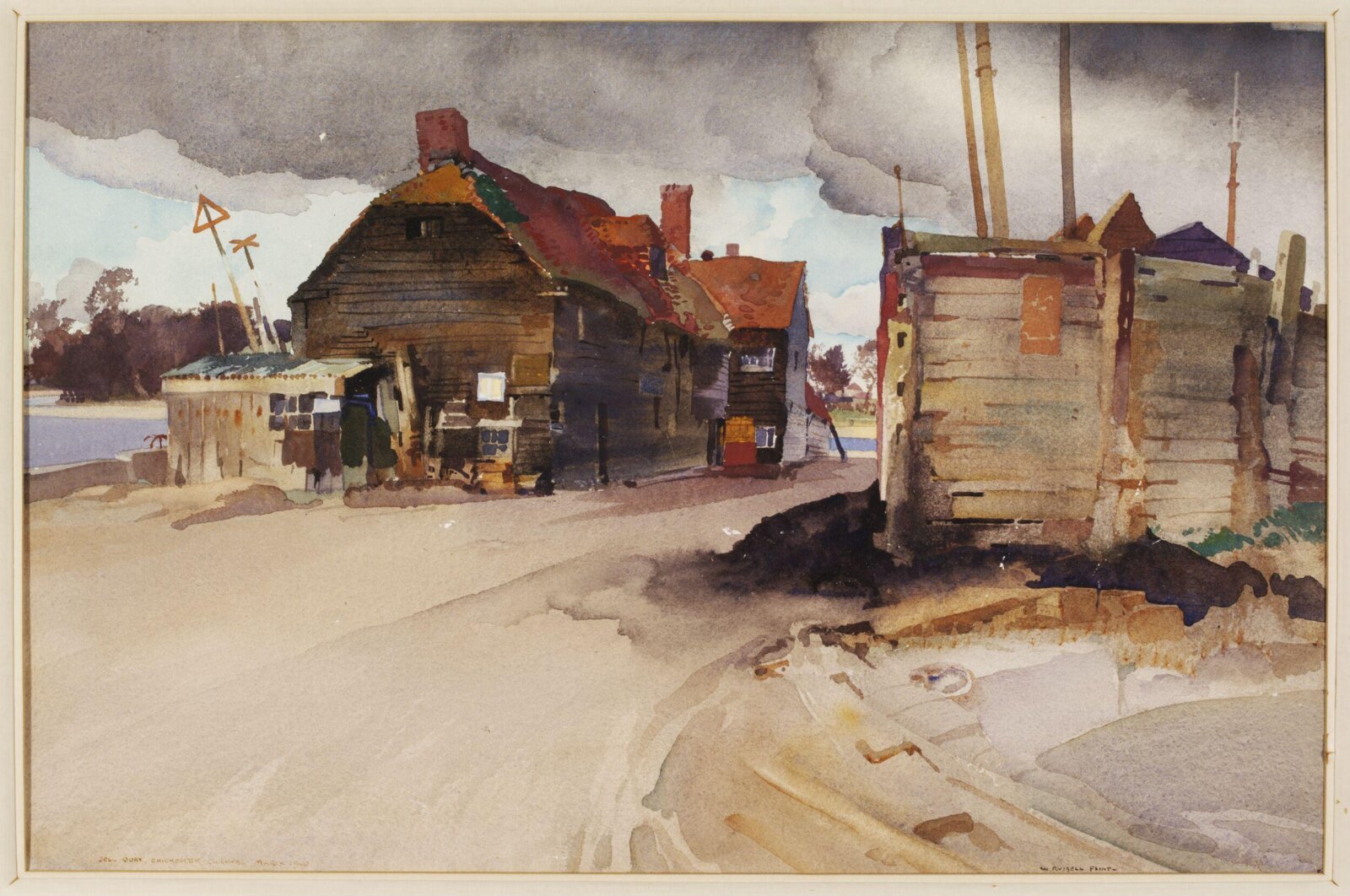 Dell Quay, Chichester Channel, Flint, March 1940