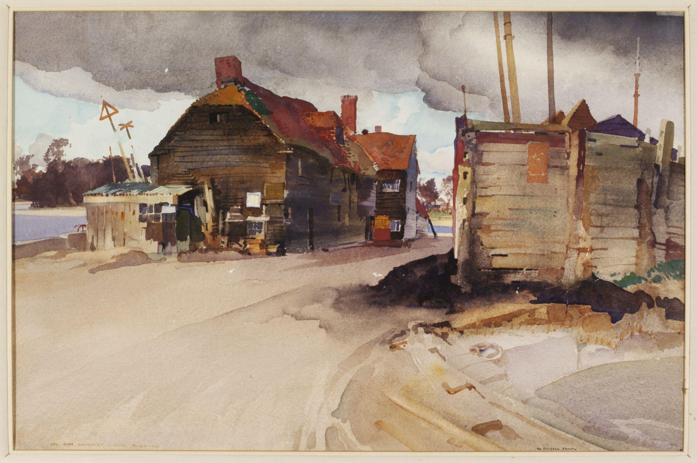 Dell Quay, Chichester Channel, Flint, March 1940