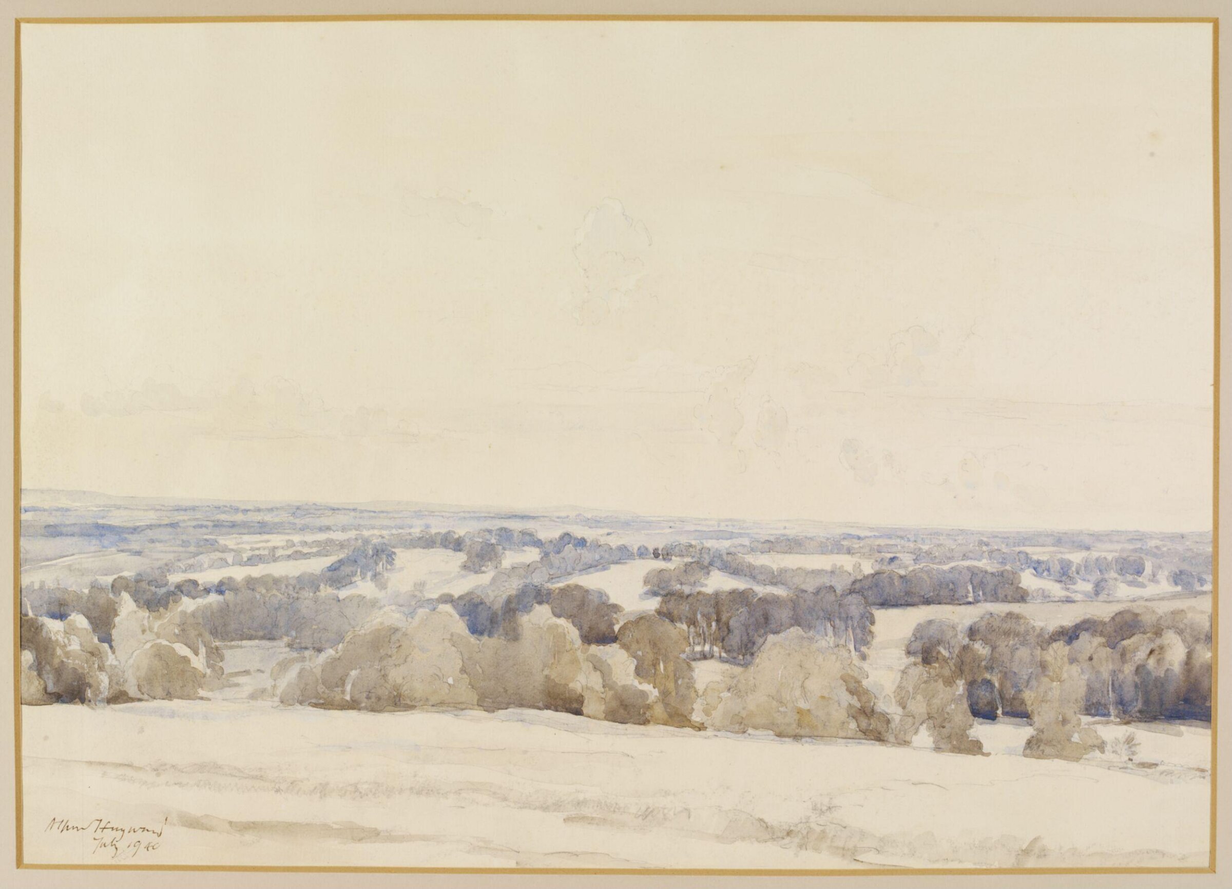 Ashburnham Park, Alfred Hayward, July 1940