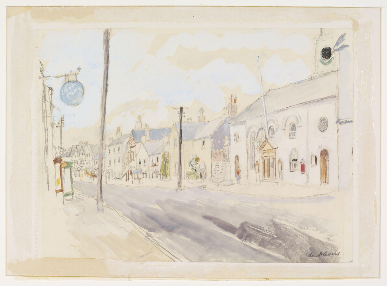 Cowbridge, Glamorganshire, H. E. Du Plessis, ca. 1940