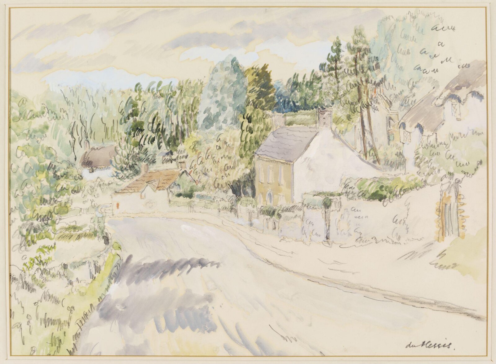 St.Fagans, Glamorganshire, H. E. Du Plessis, ca. 1940