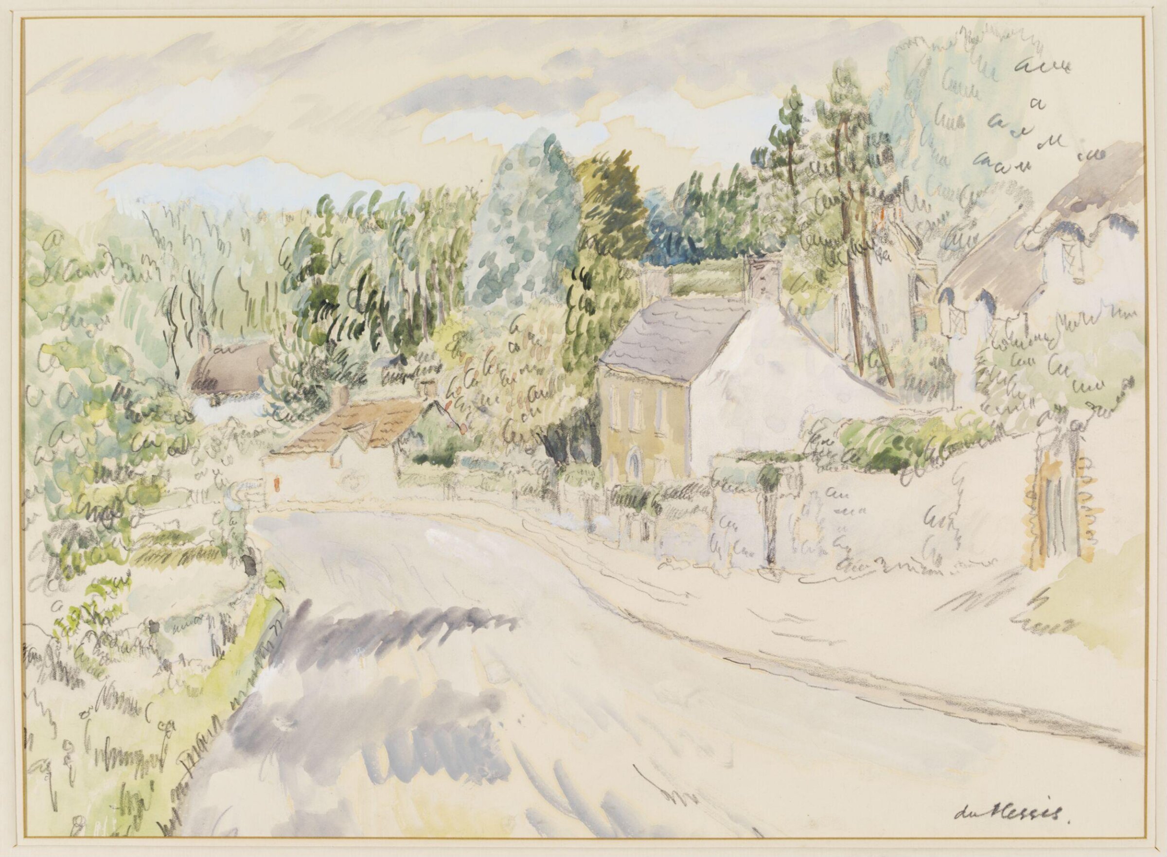 St.Fagans, Glamorganshire, H. E. Du Plessis, ca. 1940
