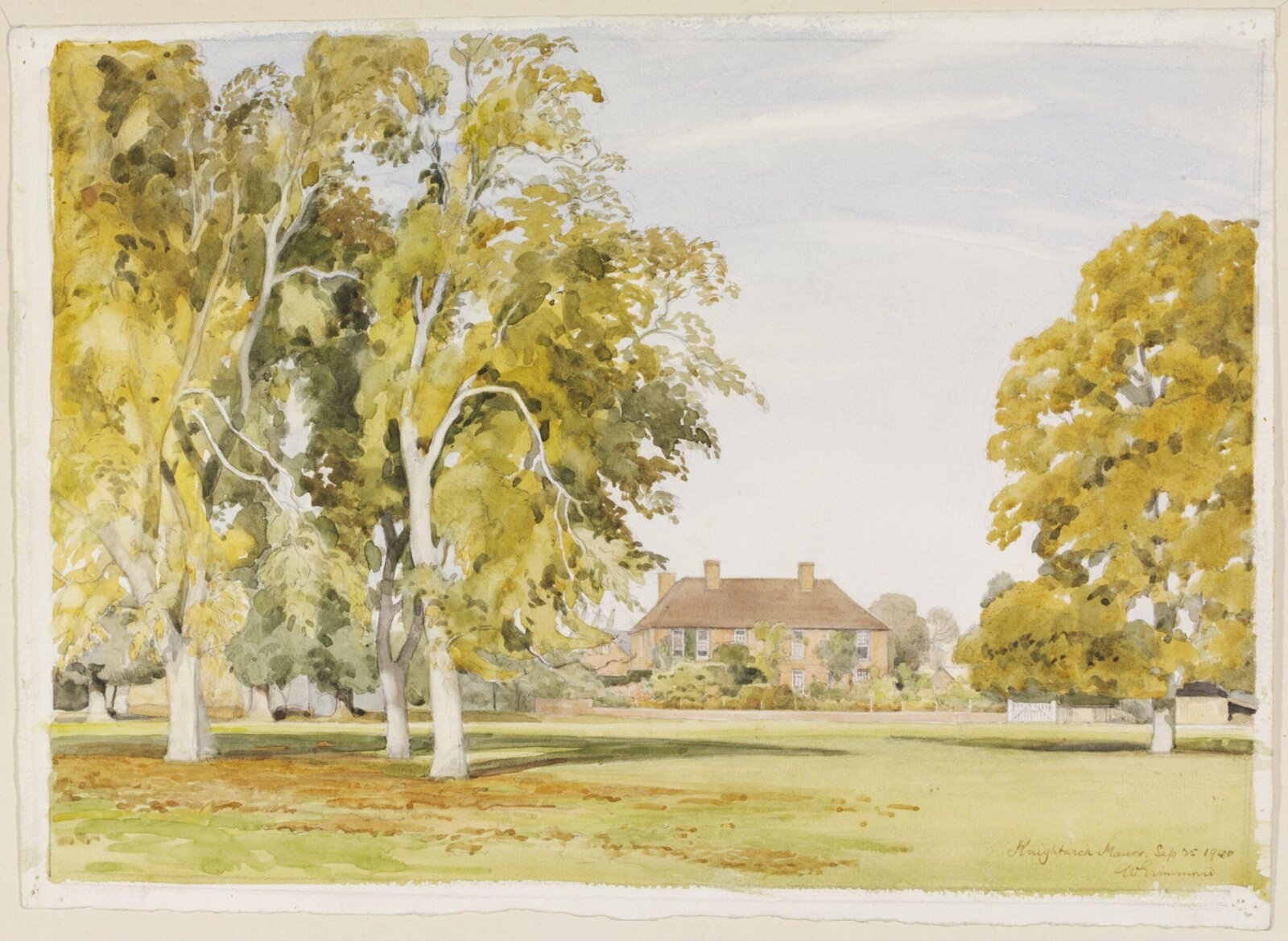 Knightwick Manor, William Grimmond, 25 September 1940