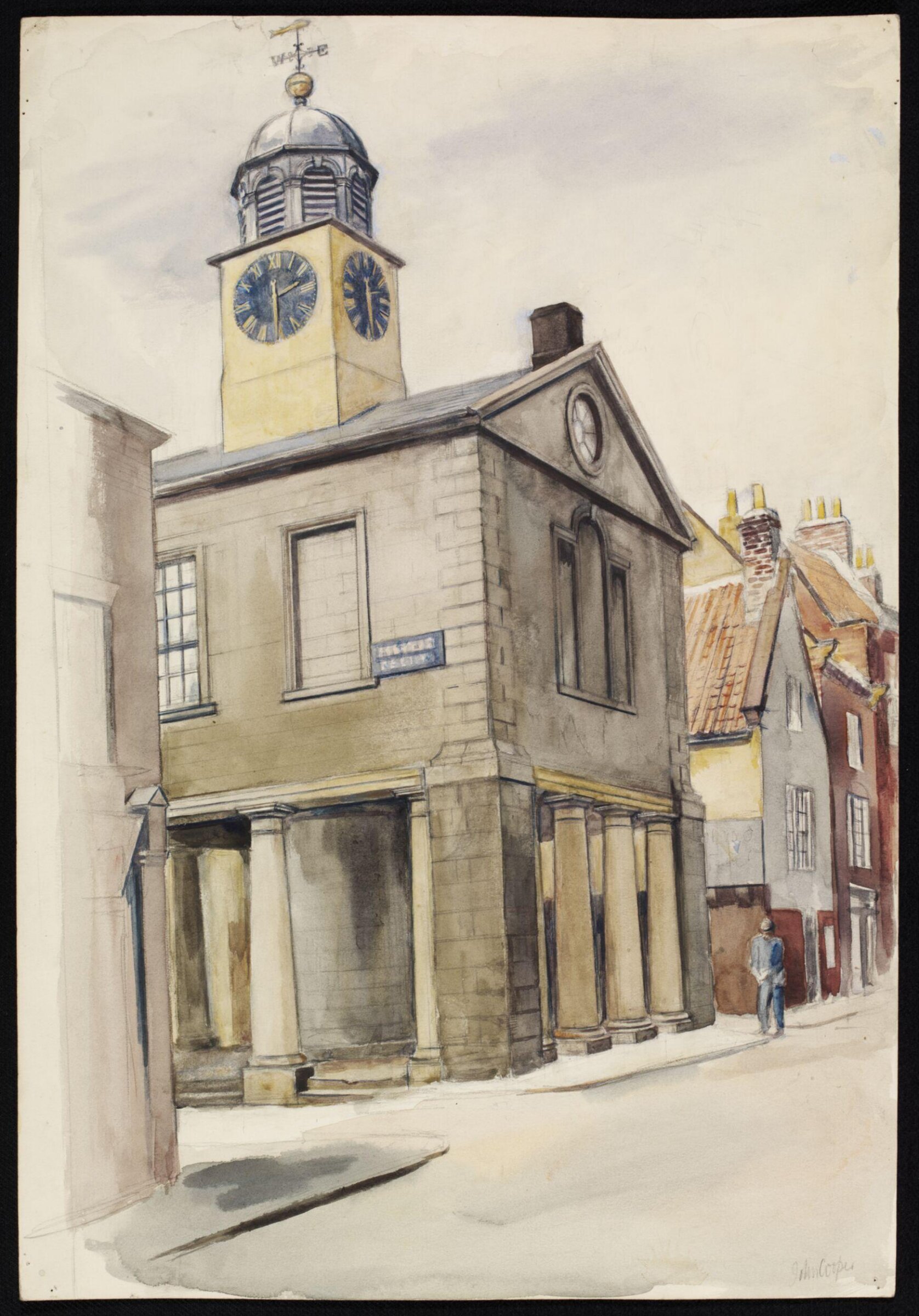 Town Hall, Whitby, John Cooper, ca. 1940