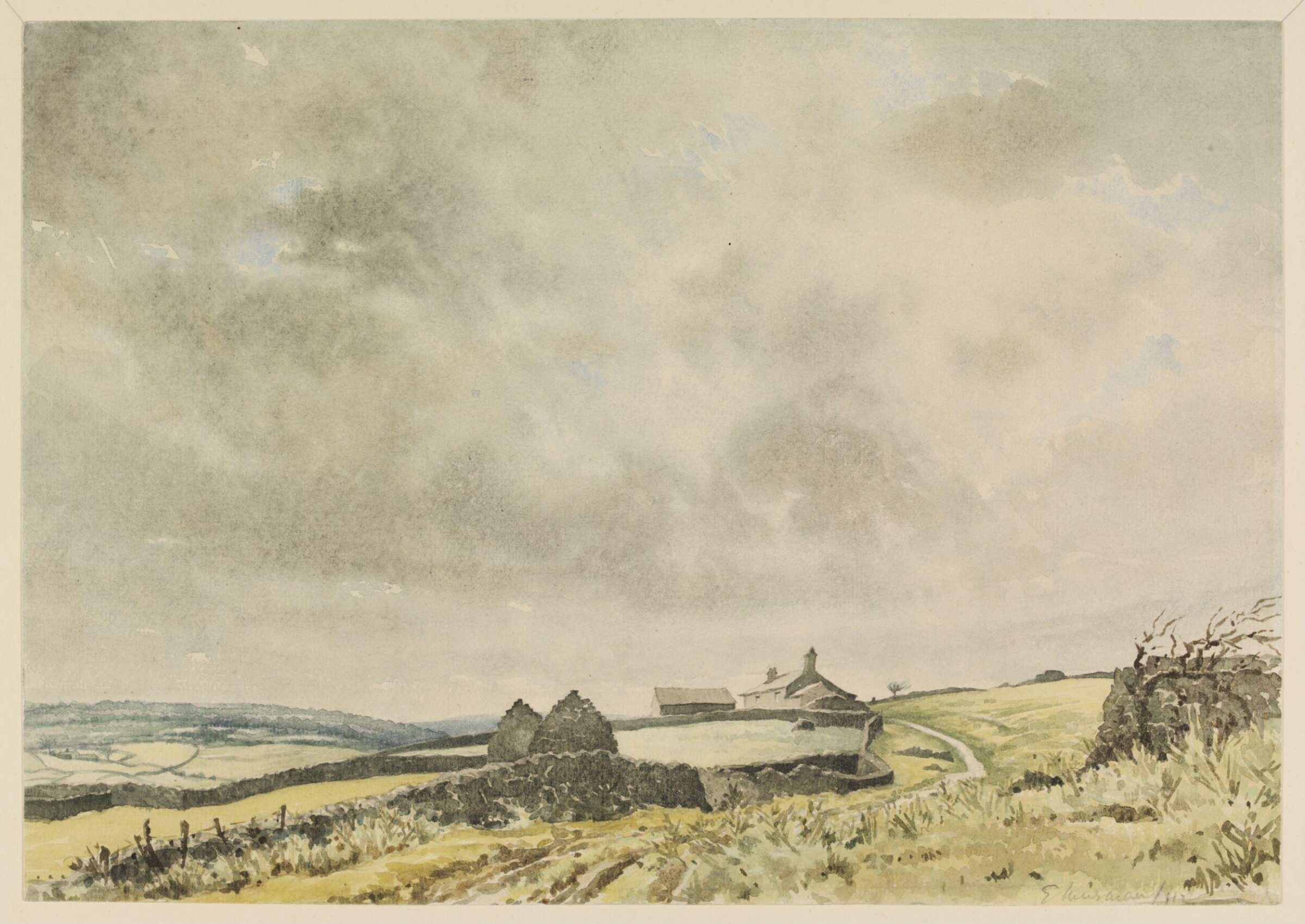 The Moors near Reeth, Musman, 1942